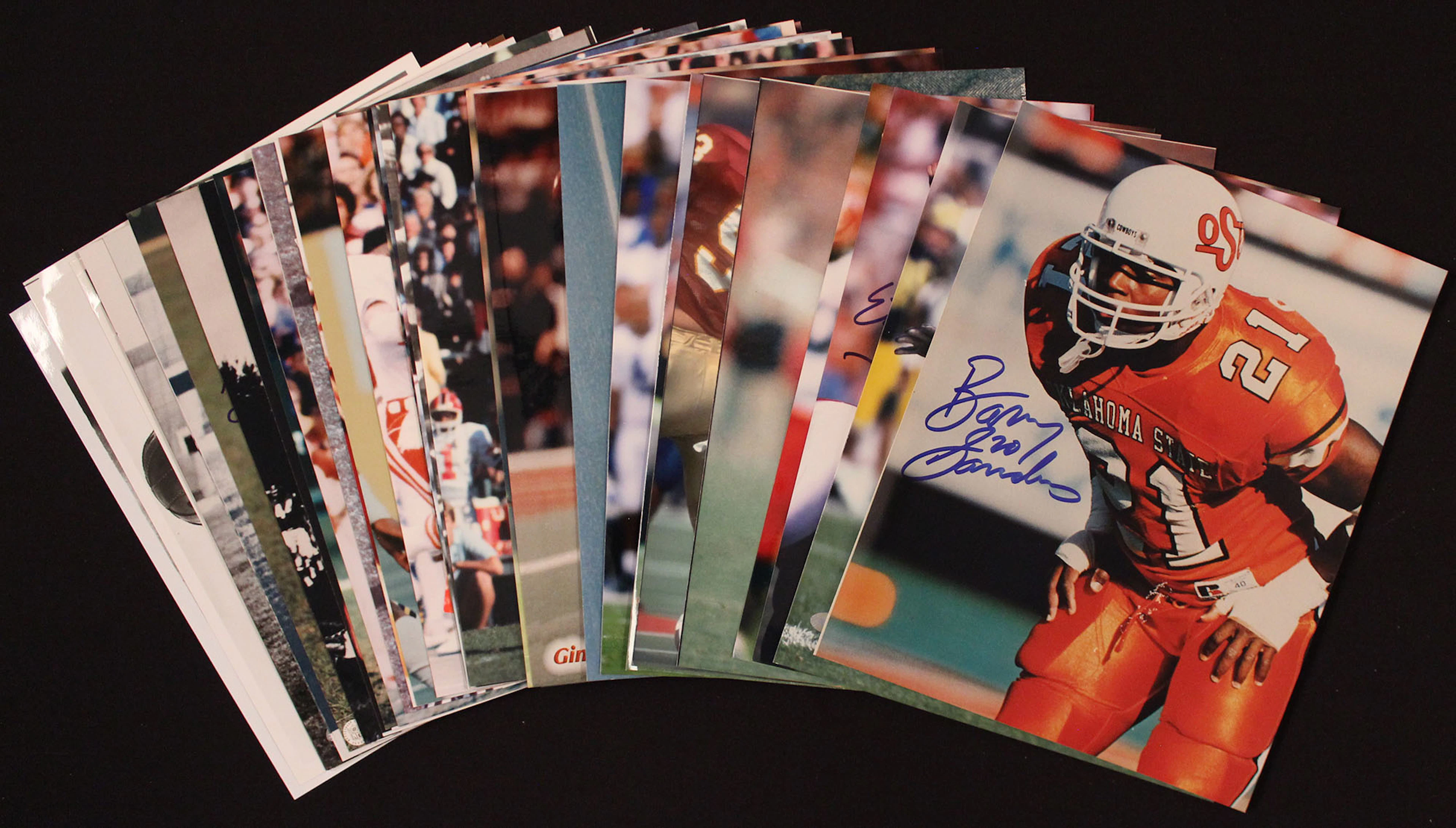 Lot of (43) Heisman Trophy Winners Signed 8x10 Photographs Incl