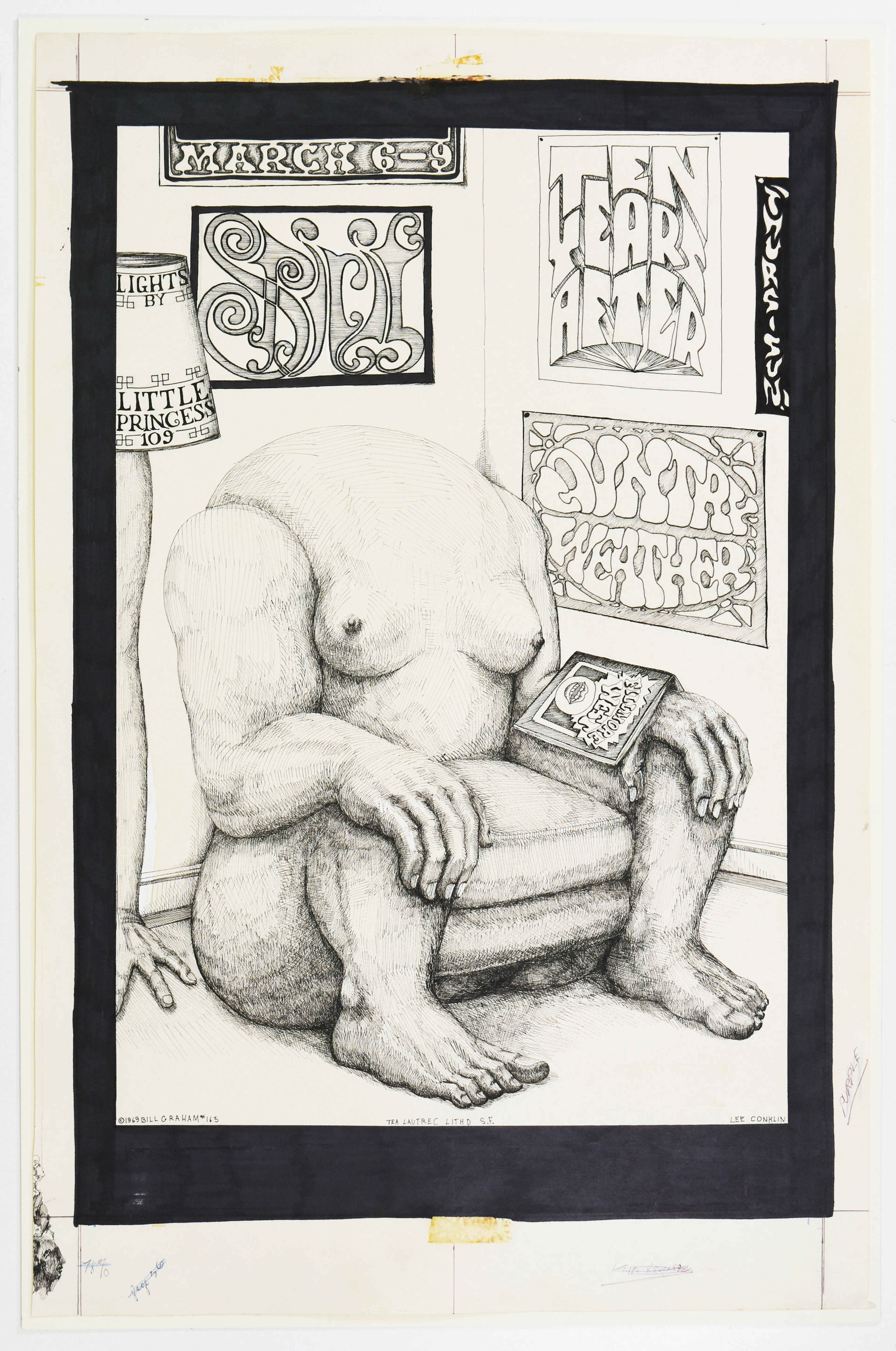 1969-Original Art for BG 163-Lee Conklin's One of a Kind...
