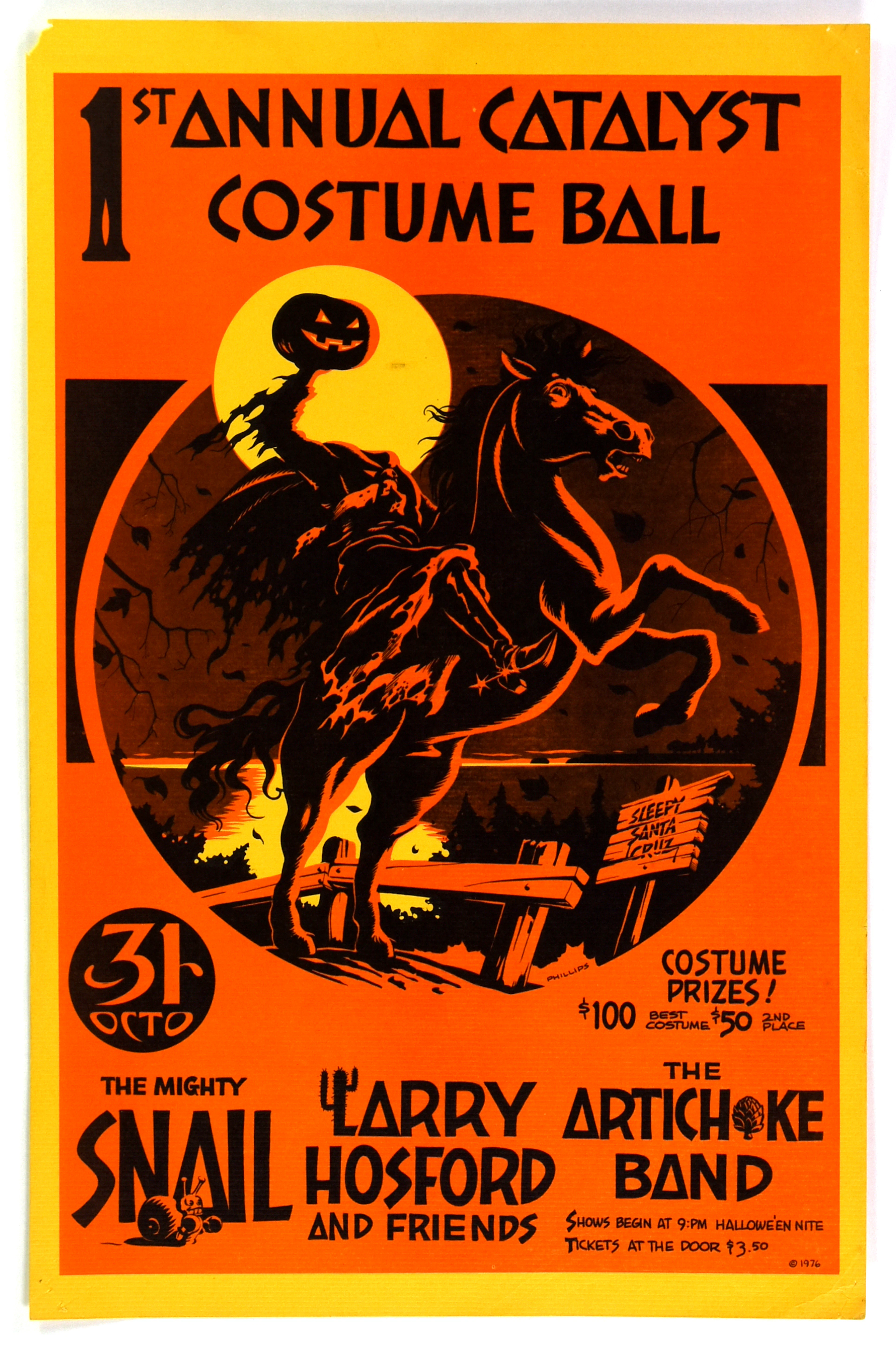 1976–Jim Phillips-First Annual Halloween Costume Ball-The...