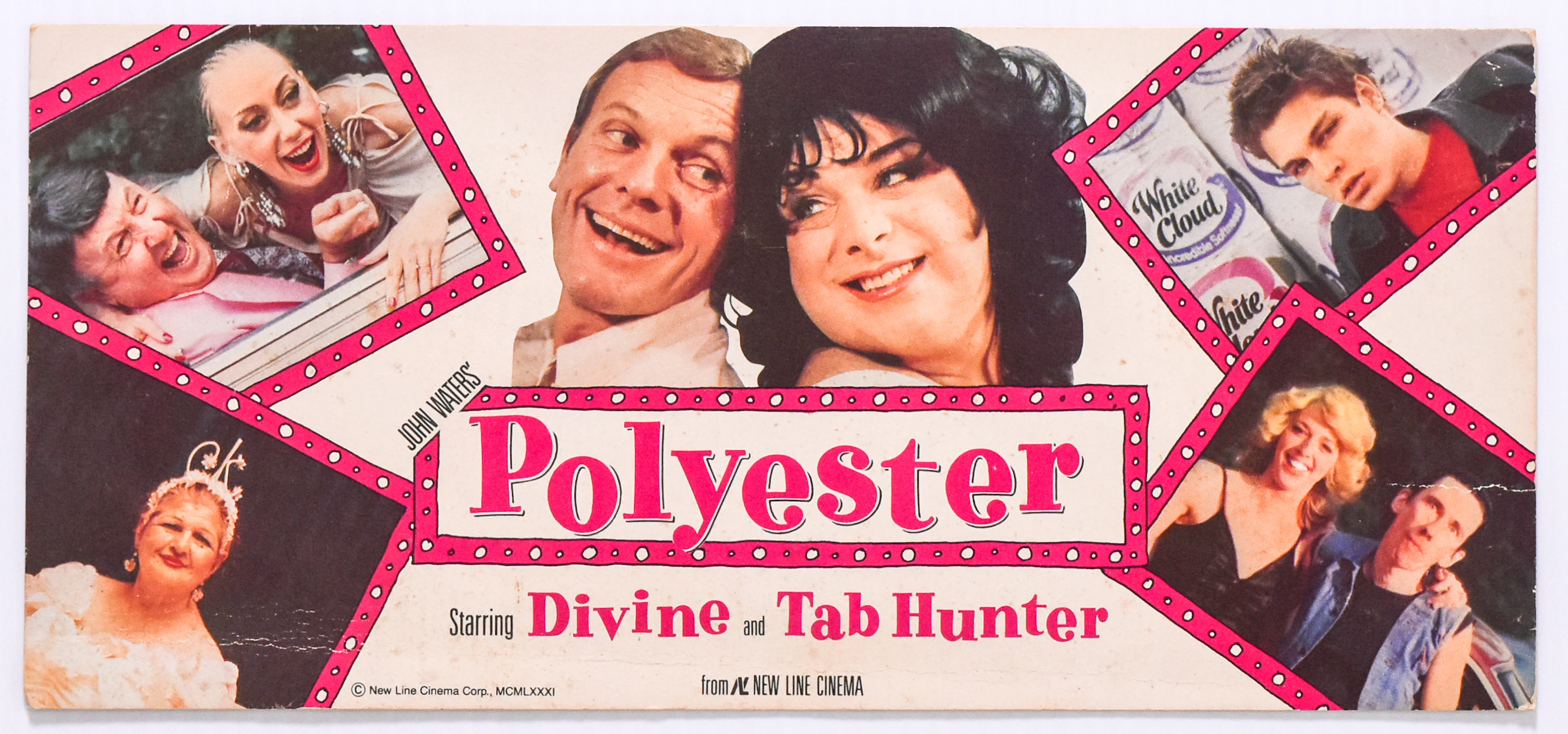 1981–John Waters-Polyester Original Film "Odorama" Double...