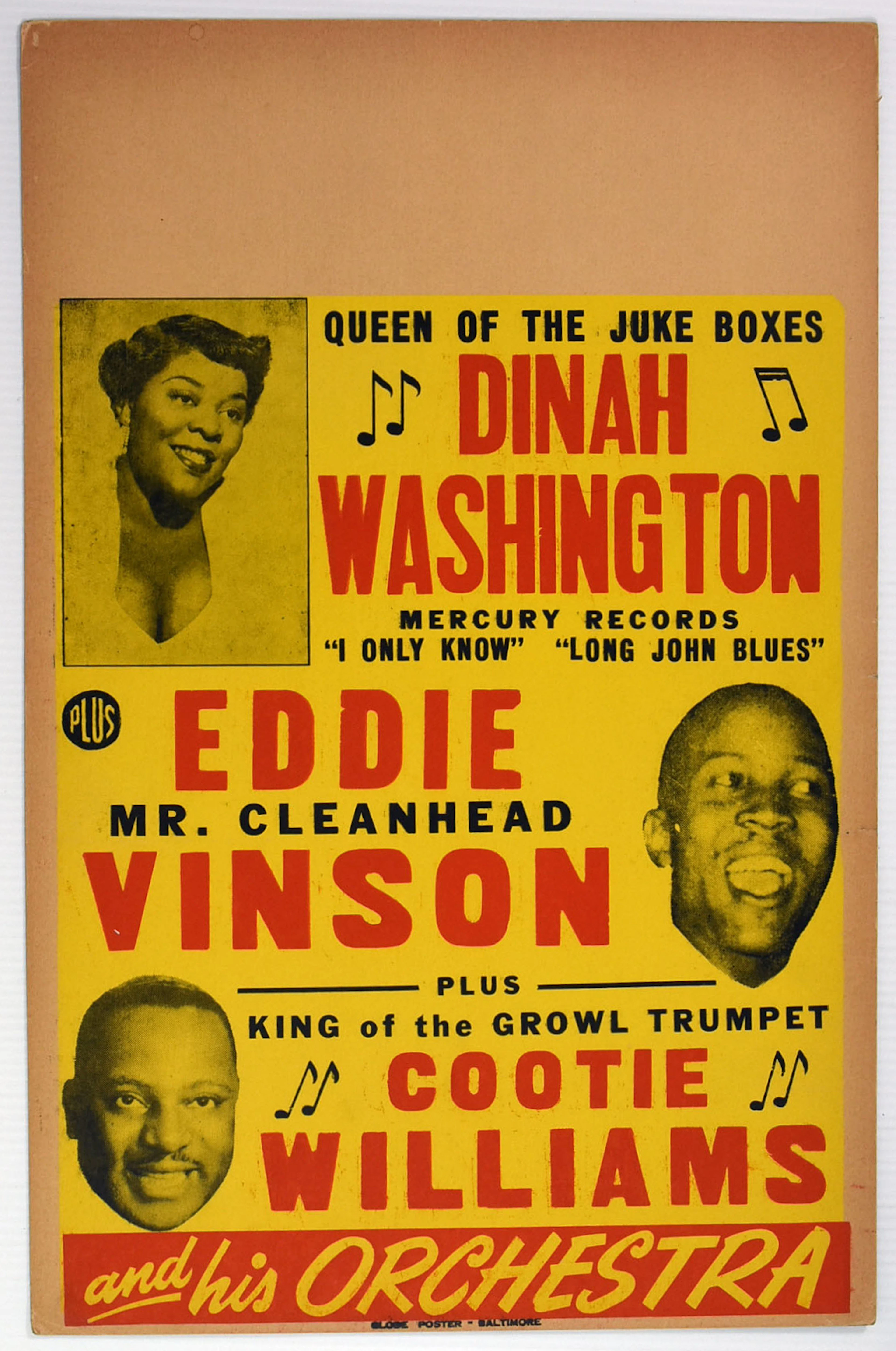 1952-Dinah Washington-Queen of the Jukeboxes Cardboard...