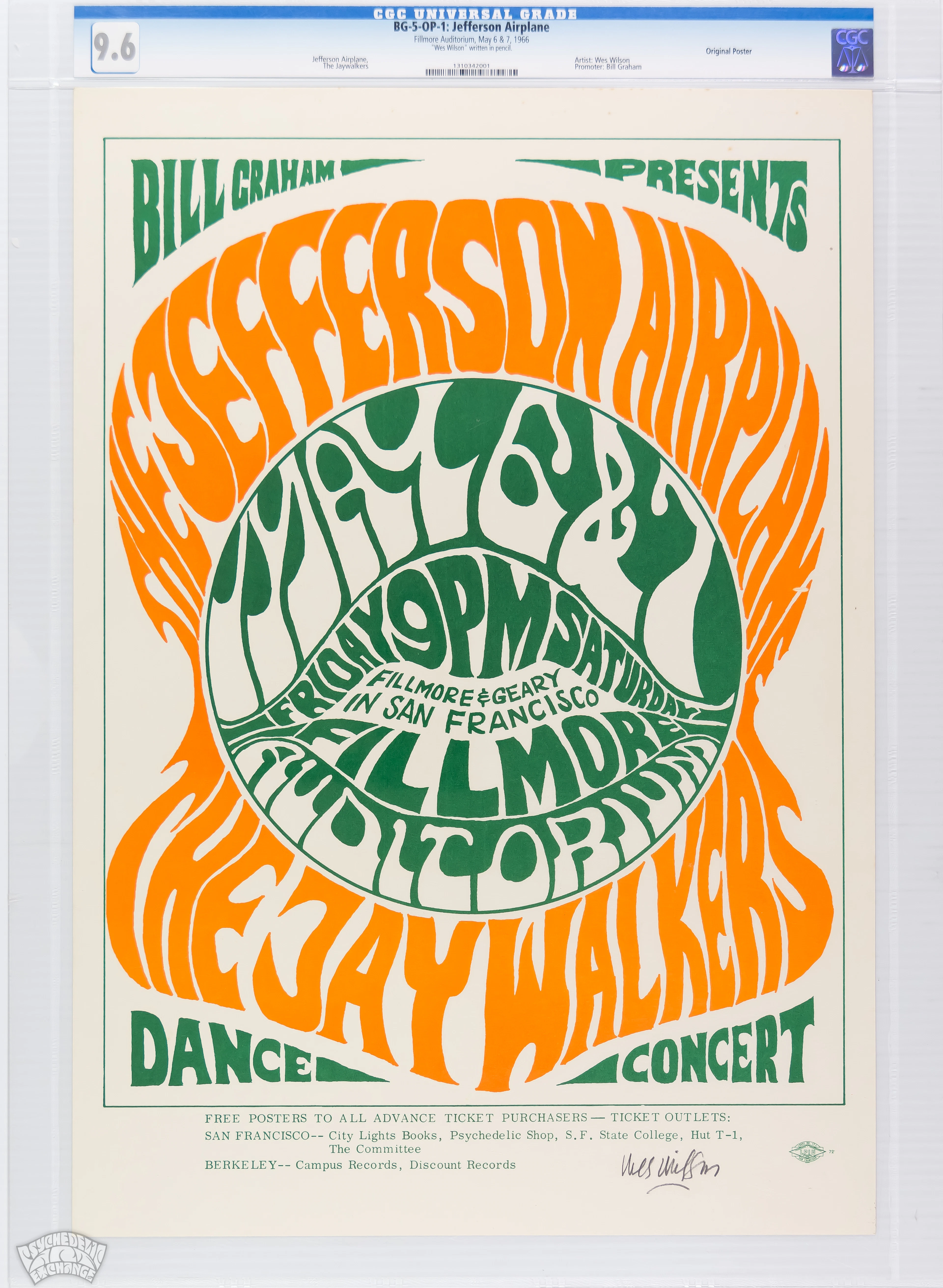 1966-BG-5-OP-1-Jefferson Airplane-Fillmore Concert...