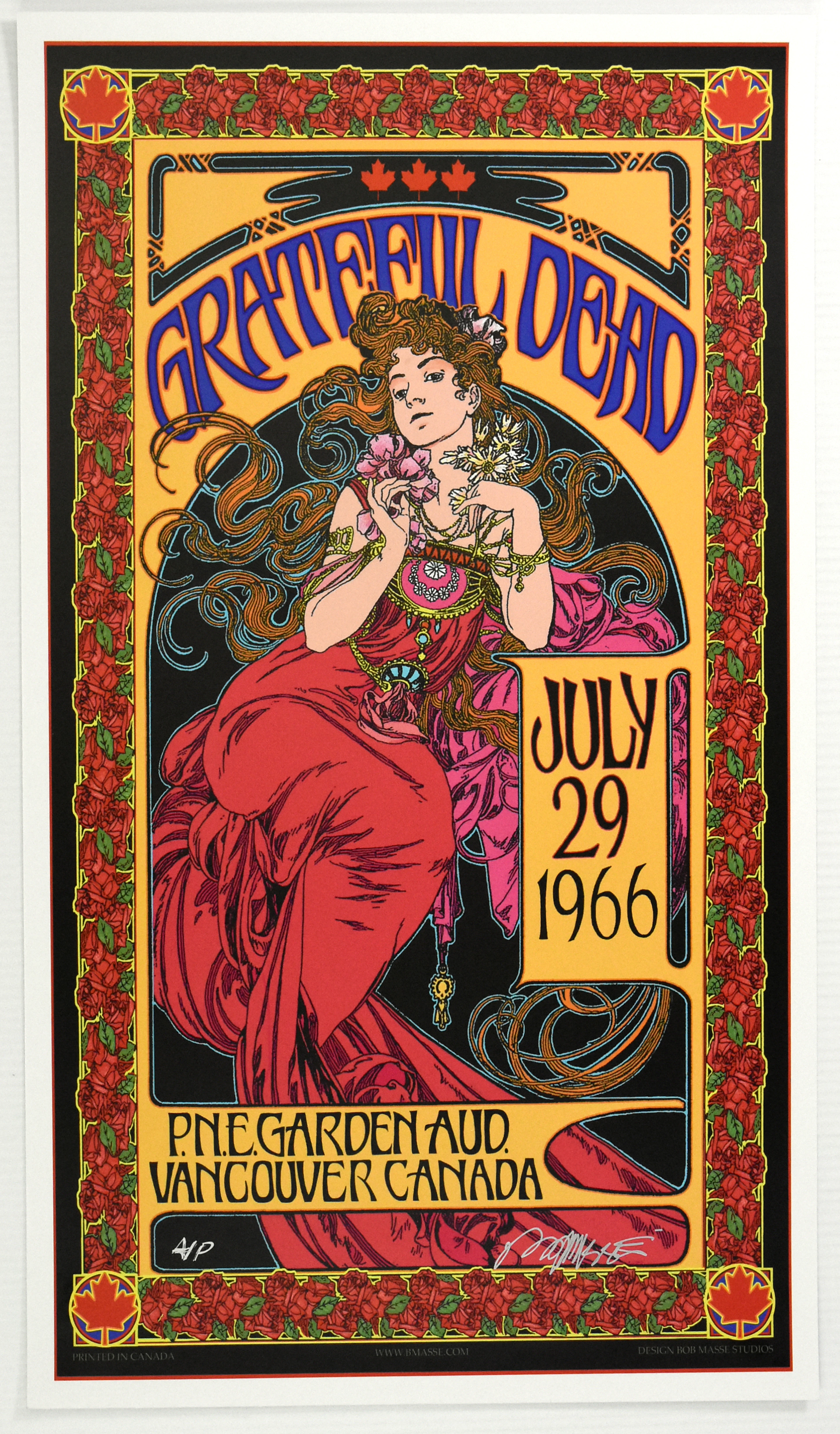 1966/2016-Bob Masse-Grateful Dead-P.N.E Auditorium...