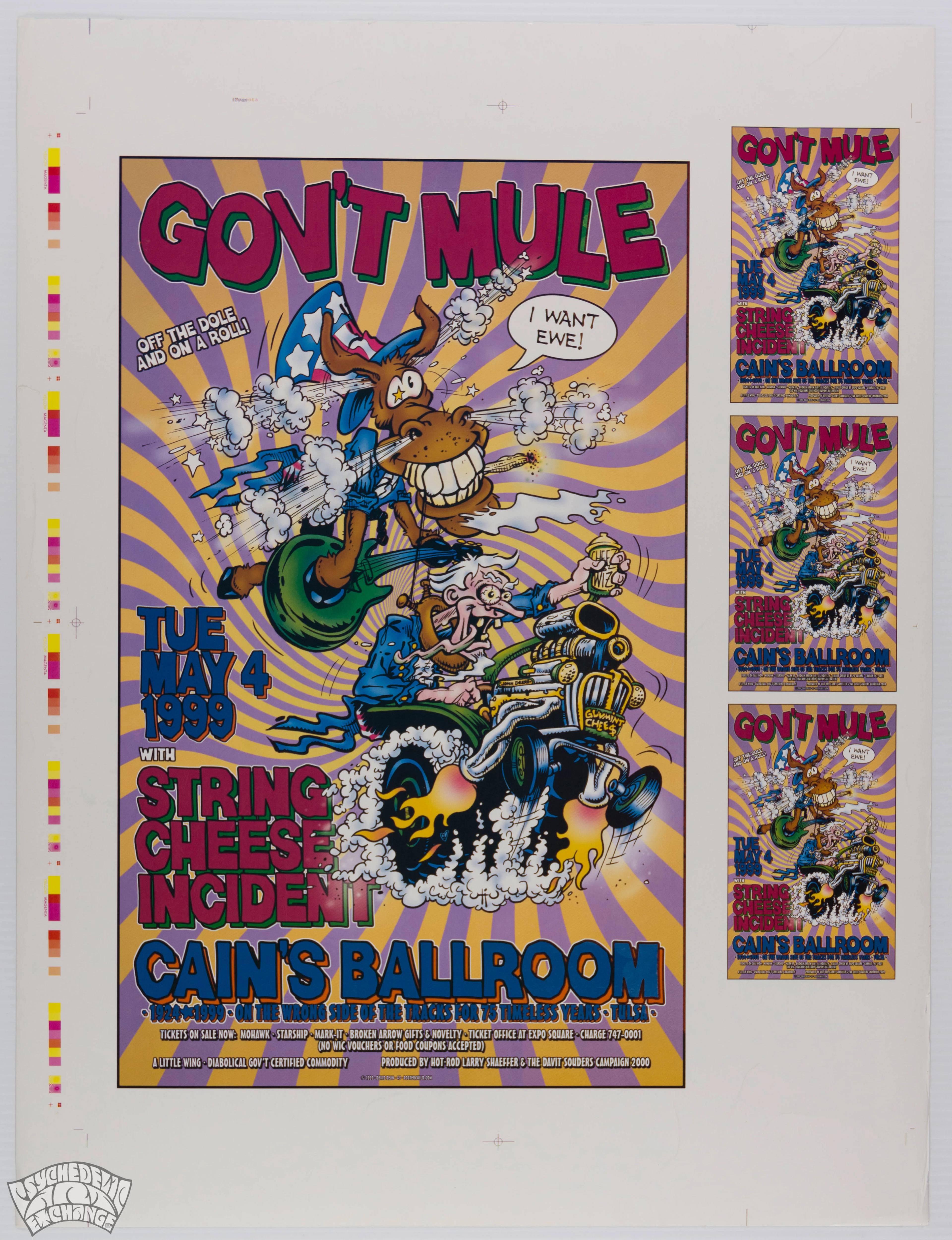 1999-Gov't Mule-String Cheese Incident-Cain's Ballroom...