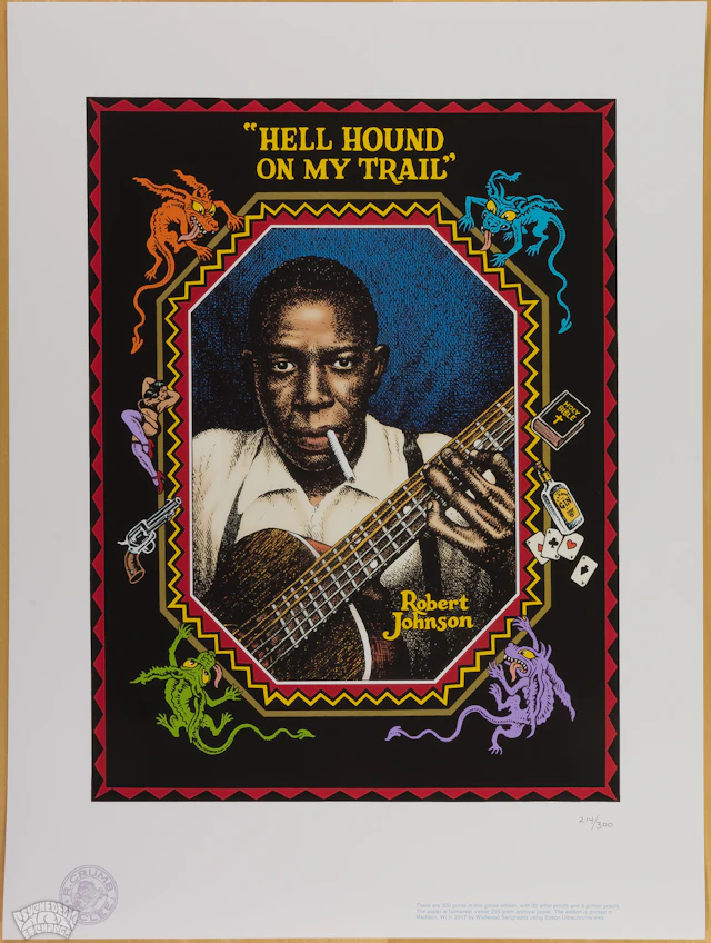 2017–Robert Crumb-Robert Johnson-Hell Hound On My Trail...
