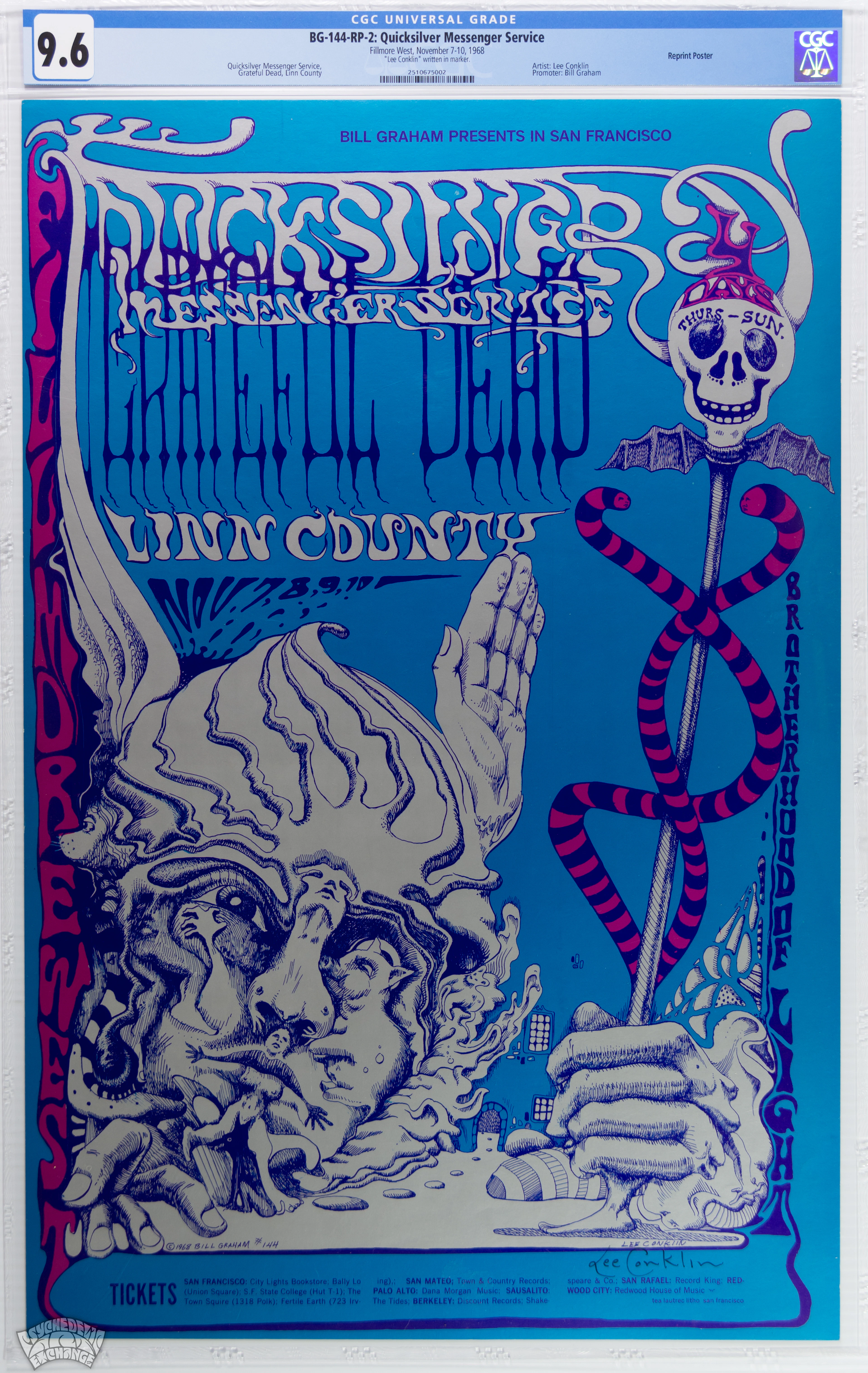1968-BG-144-RP-2-Grateful Dead-Fillmore West Second...