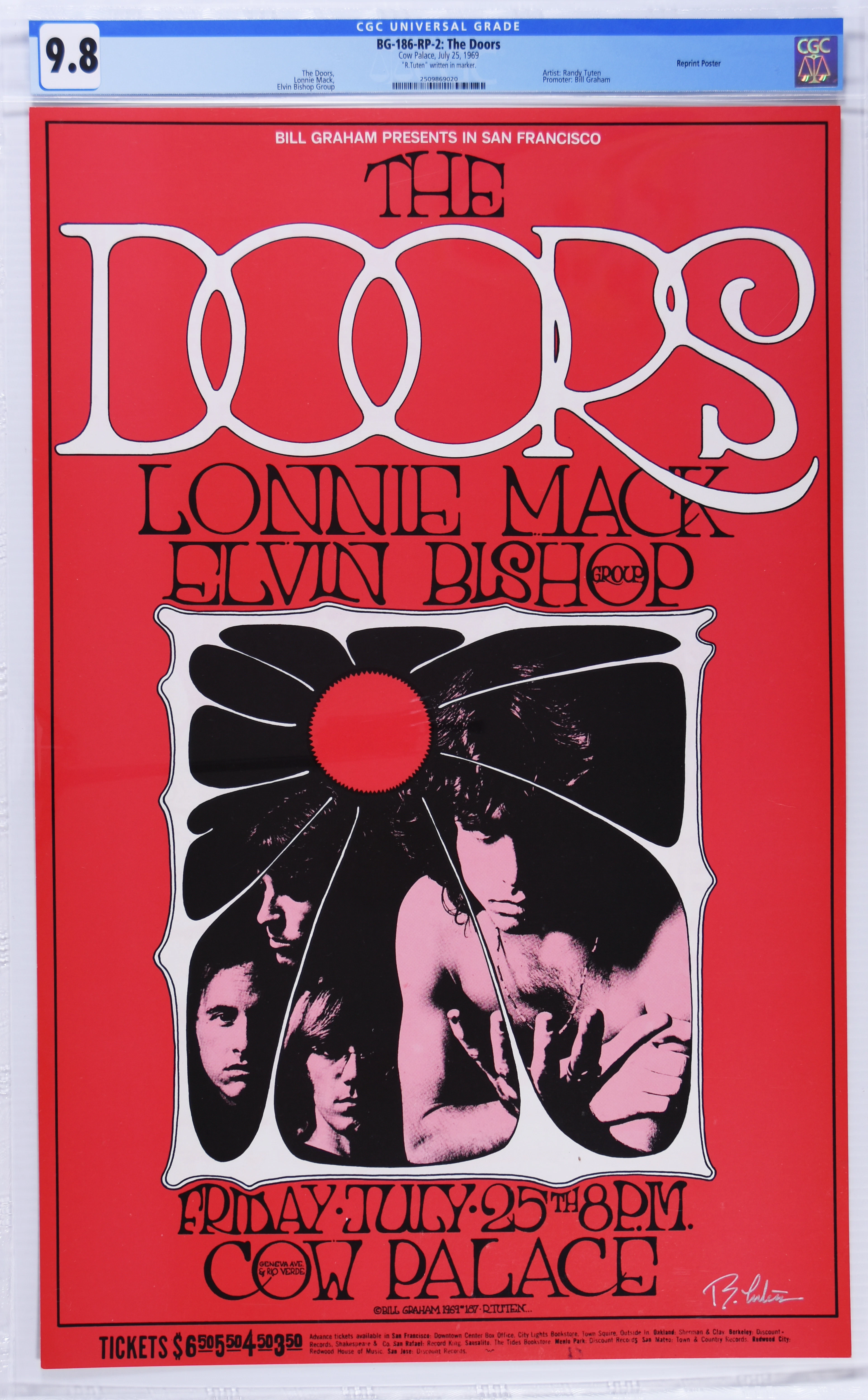 1969-BG-186-RP-2-The Doors-Cow Palace Concert...