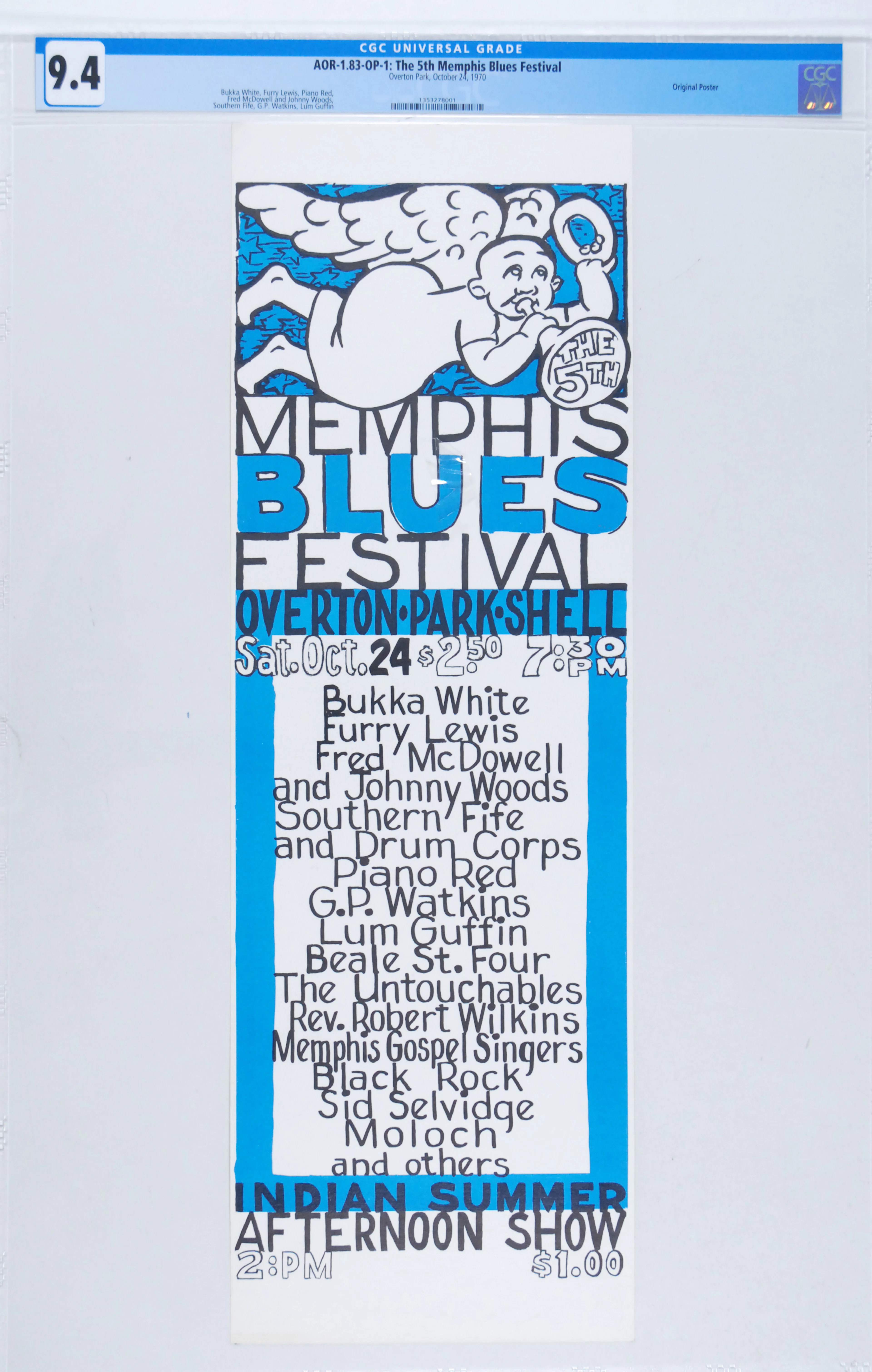 1970–AOR 1.83-OP-1-Overton Park-The 5th Memphis Blues...