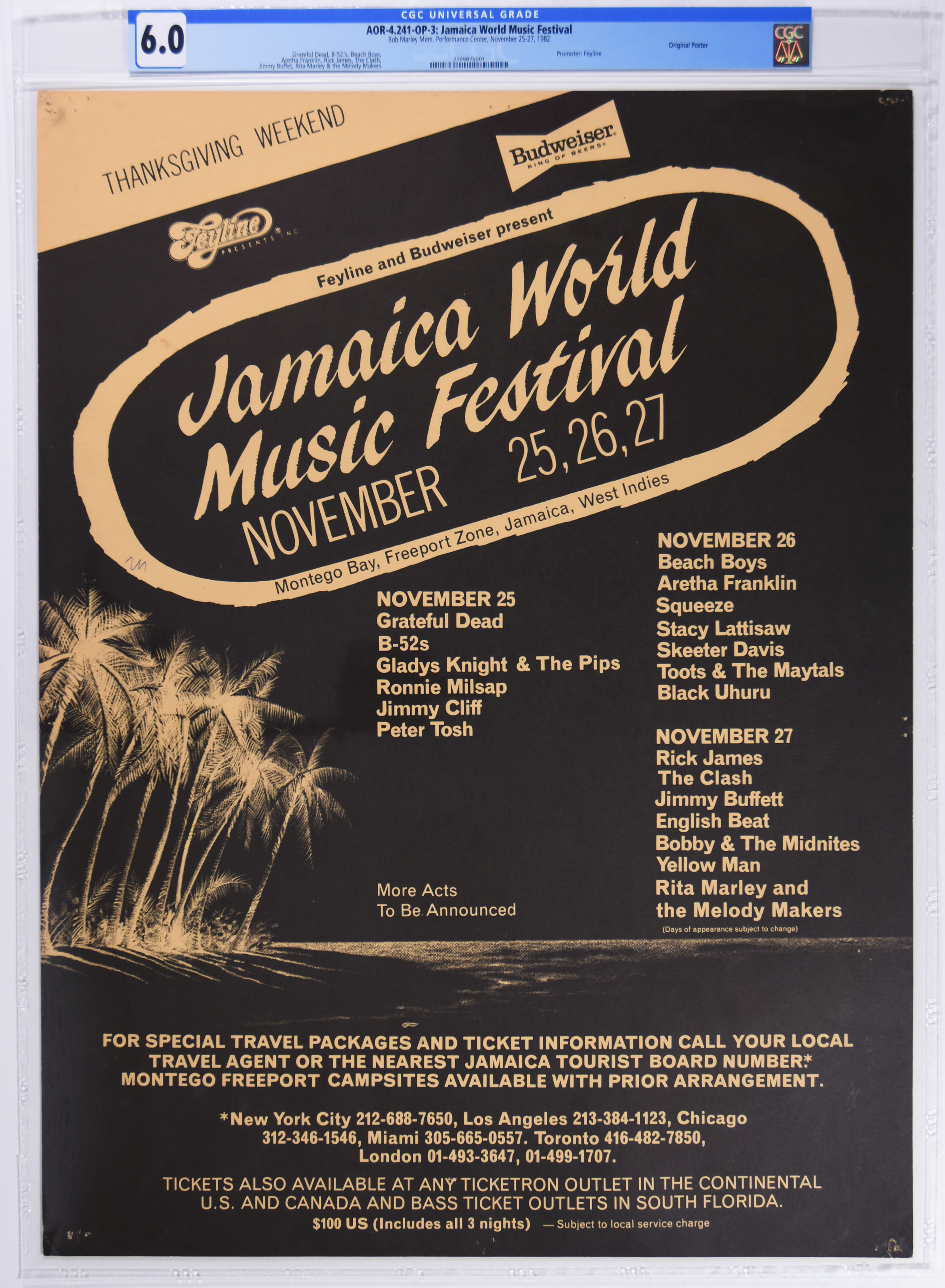 1982-AOR 4.241-OP-3-Montego Bay-Jamaica World Music...