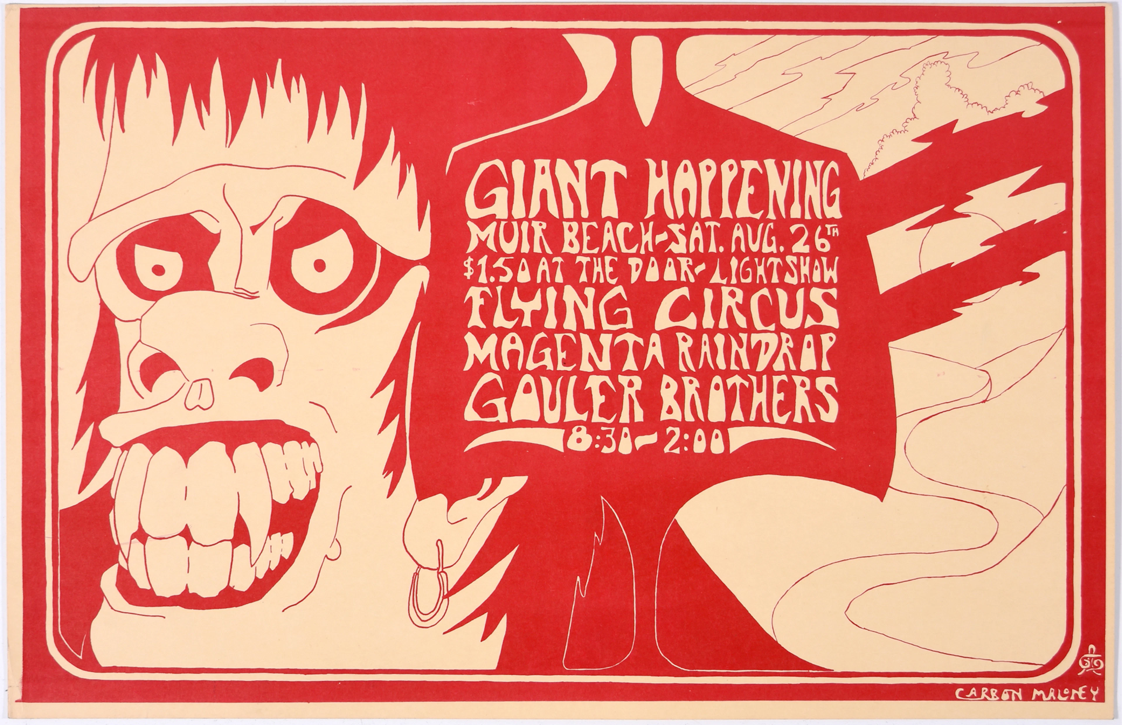 1967–Flying Circus-Giant Happening on Muir Beach Concert...