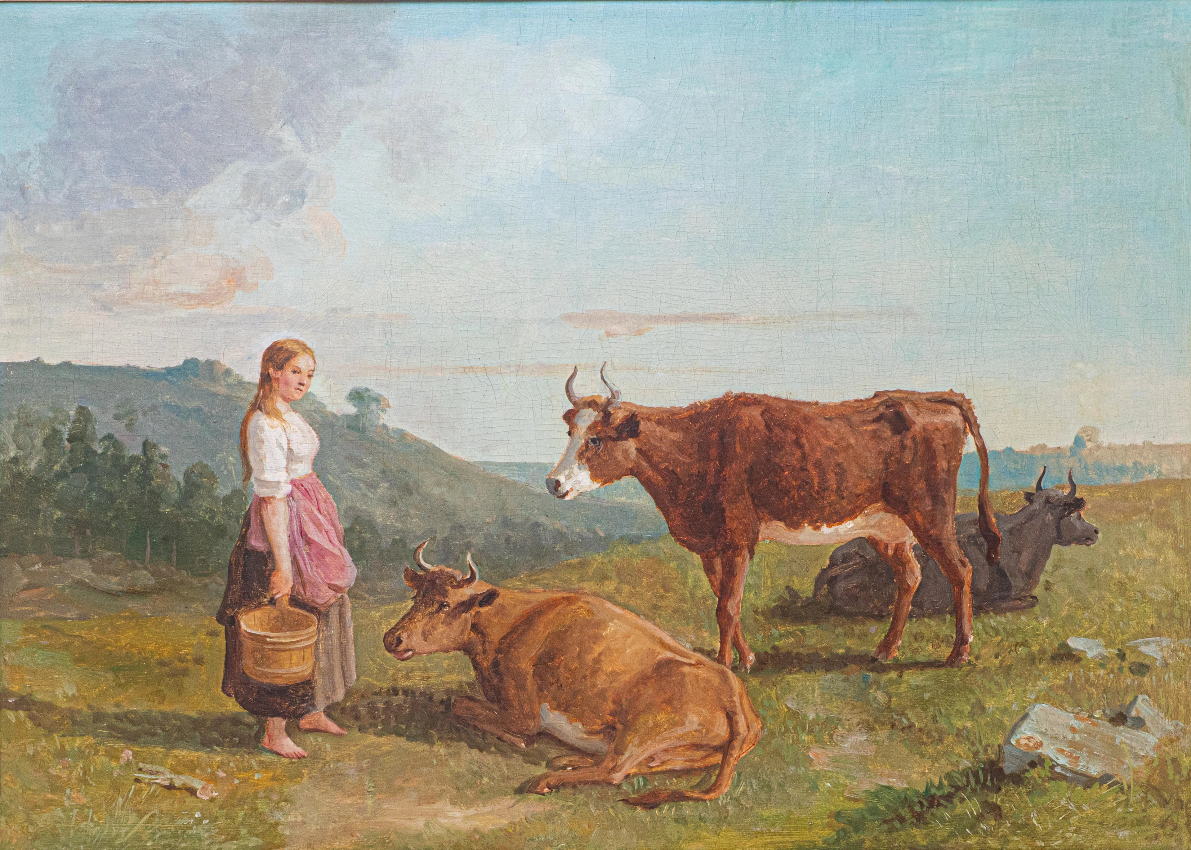 BENGT NORDENBERG (1822-1902), tillskriven, olja på duk