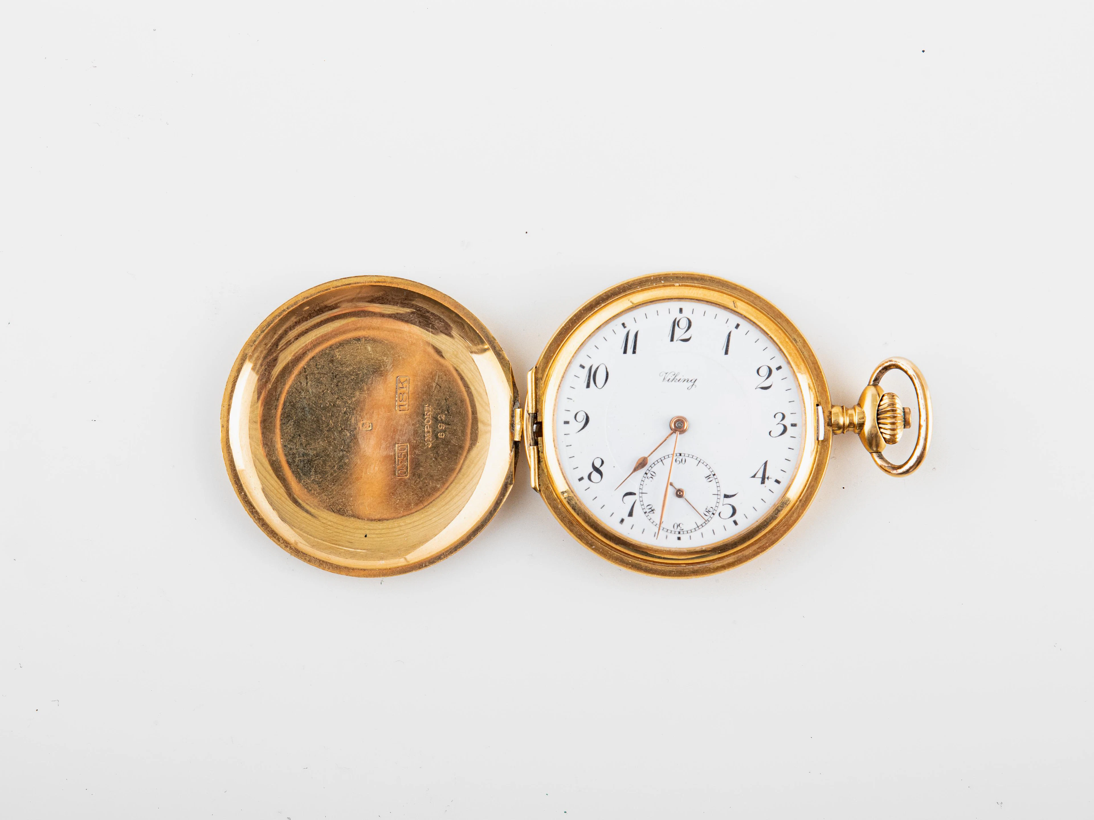 SAVONETTUR, 18K guld, Viking. 1900-talets första hälft.