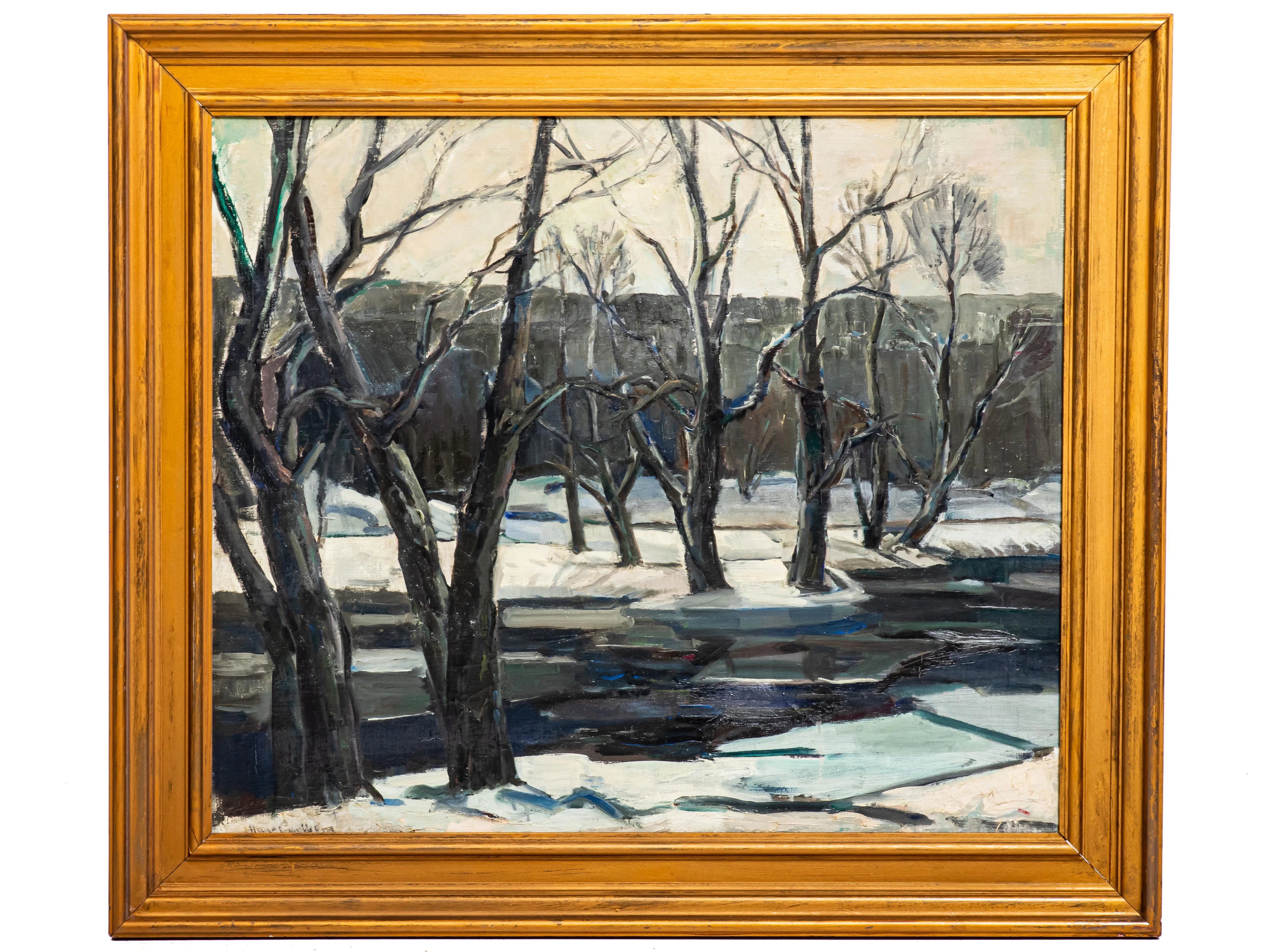 HUGO CARLBERG (1880-1943), olja på duk, sign. Hugo Carlberg