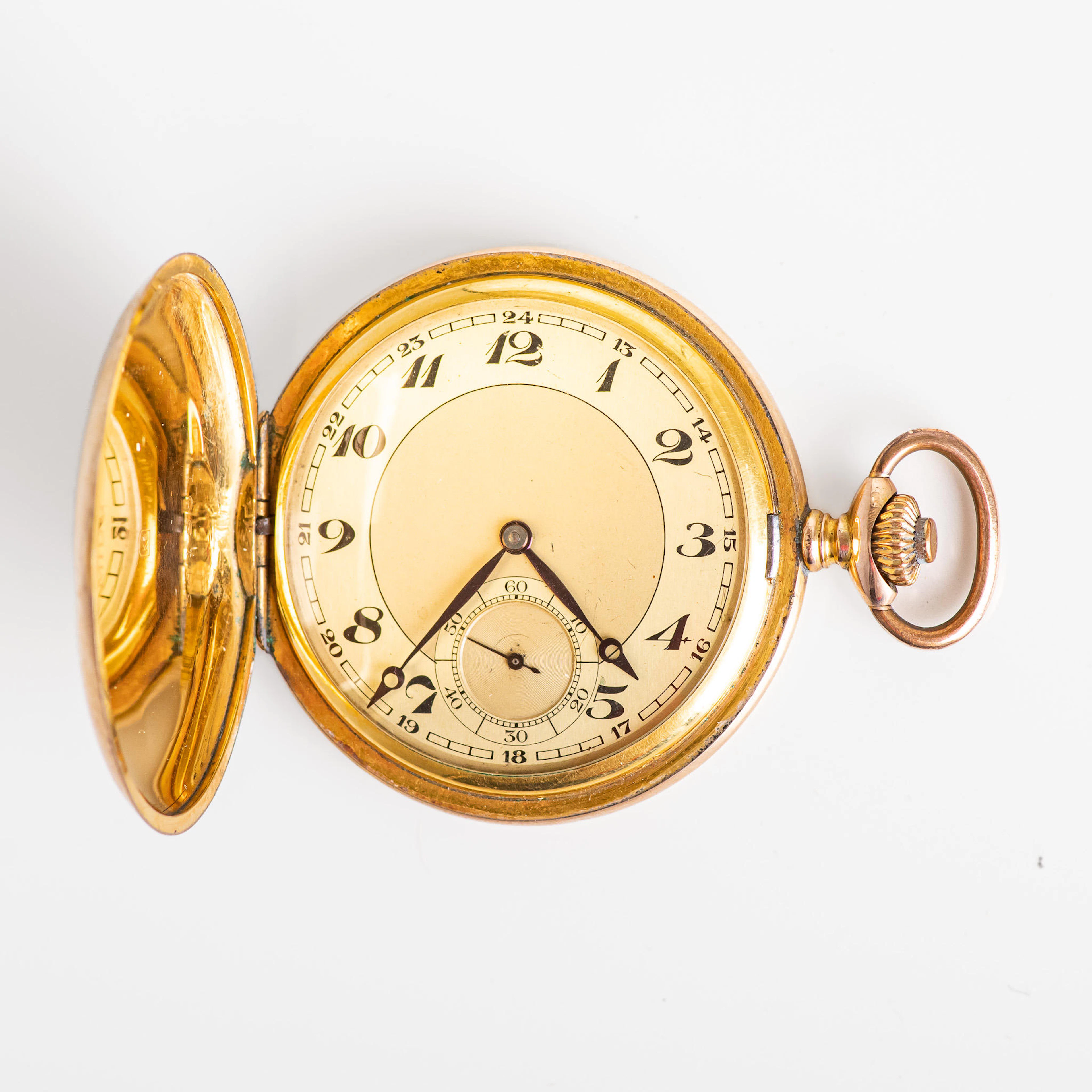 SAVONETTUR, Mido, 10-årsdoublé, 52mm, 1900-talets första hälft.