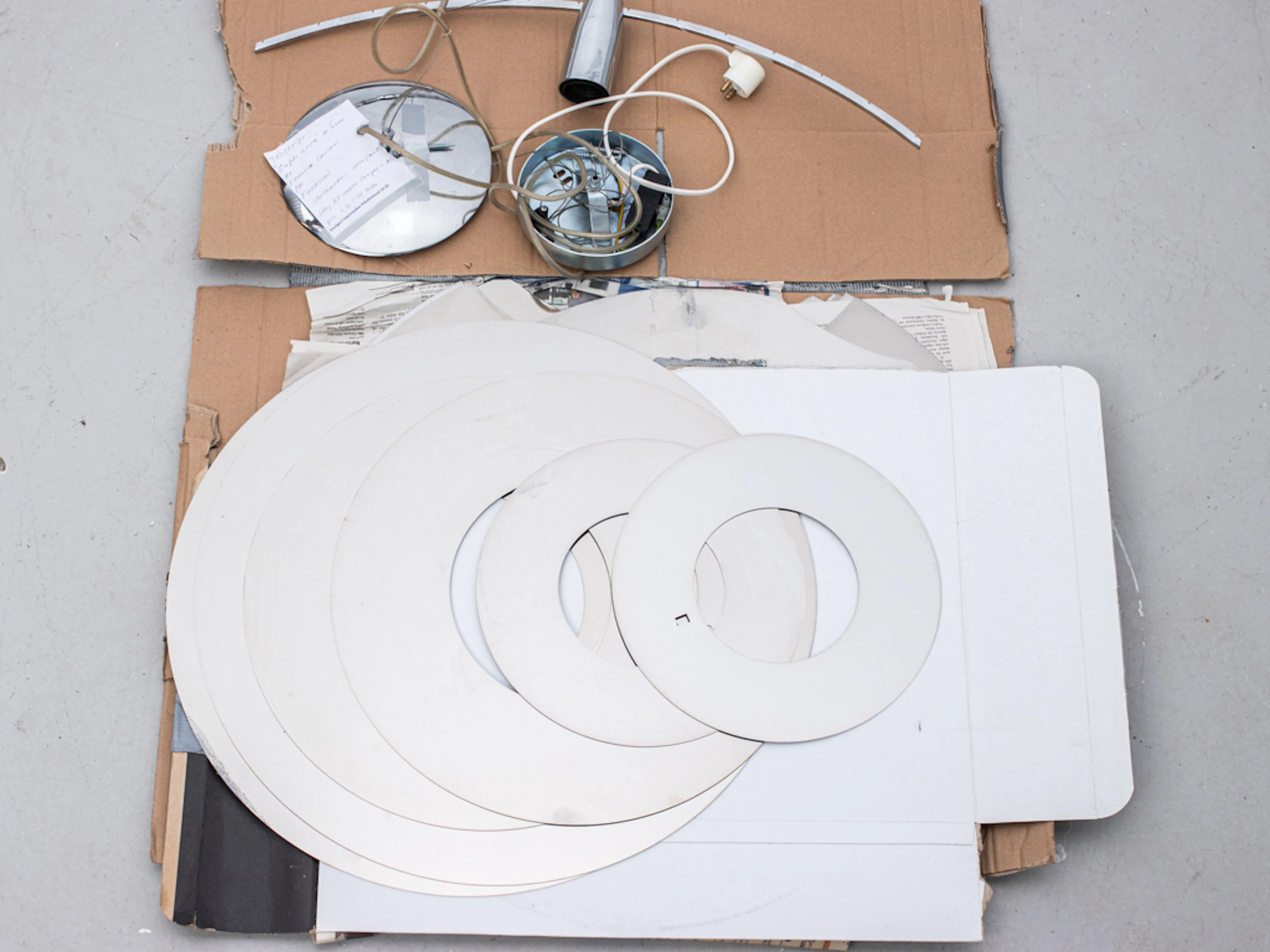 FERRUCCIO LAVIANI, taklampa, "Supernova", Foscarini, 2000-tal