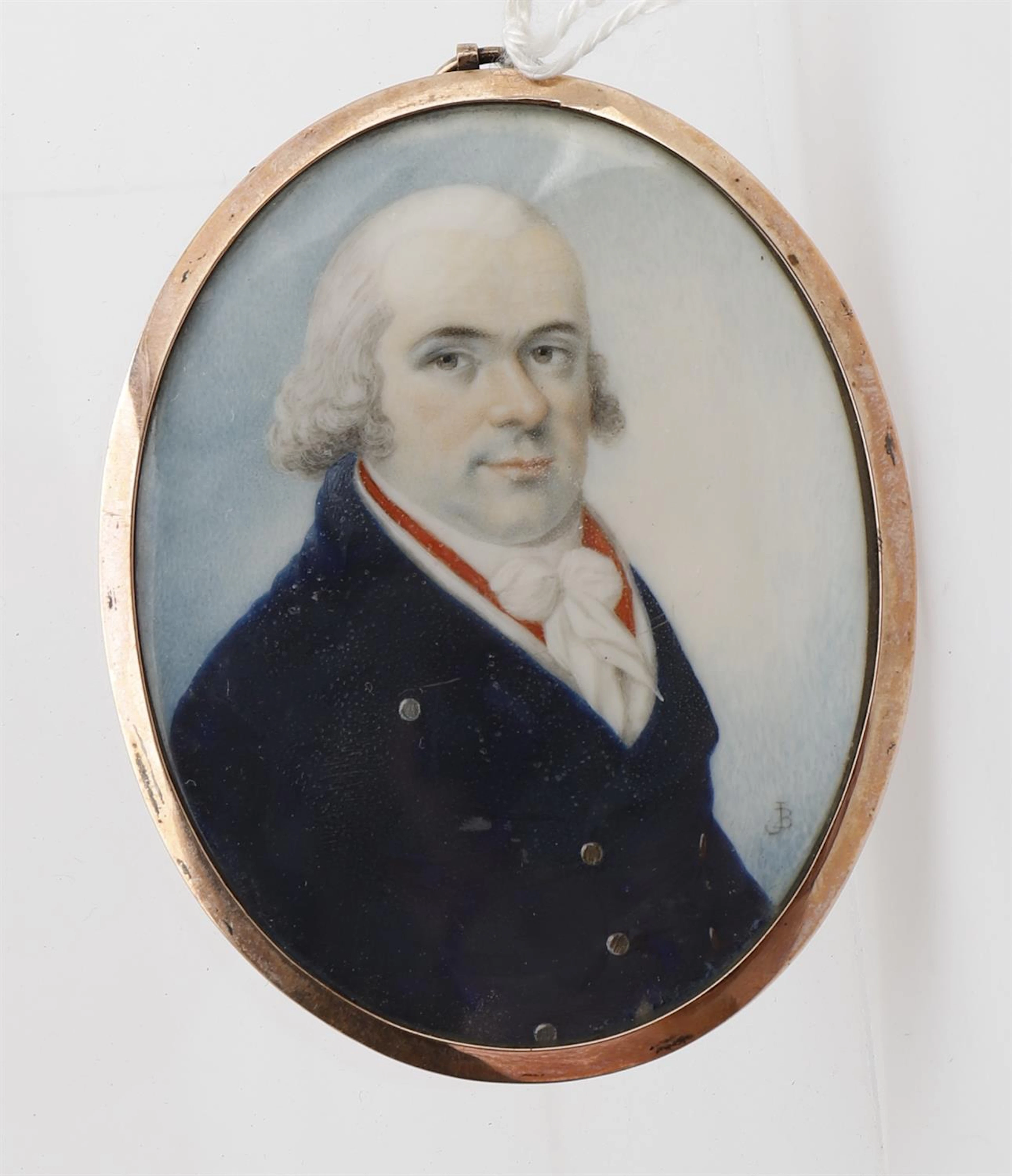 Y Attributed to Joseph Bowring (circa 1760-1817)- Portrait miniature