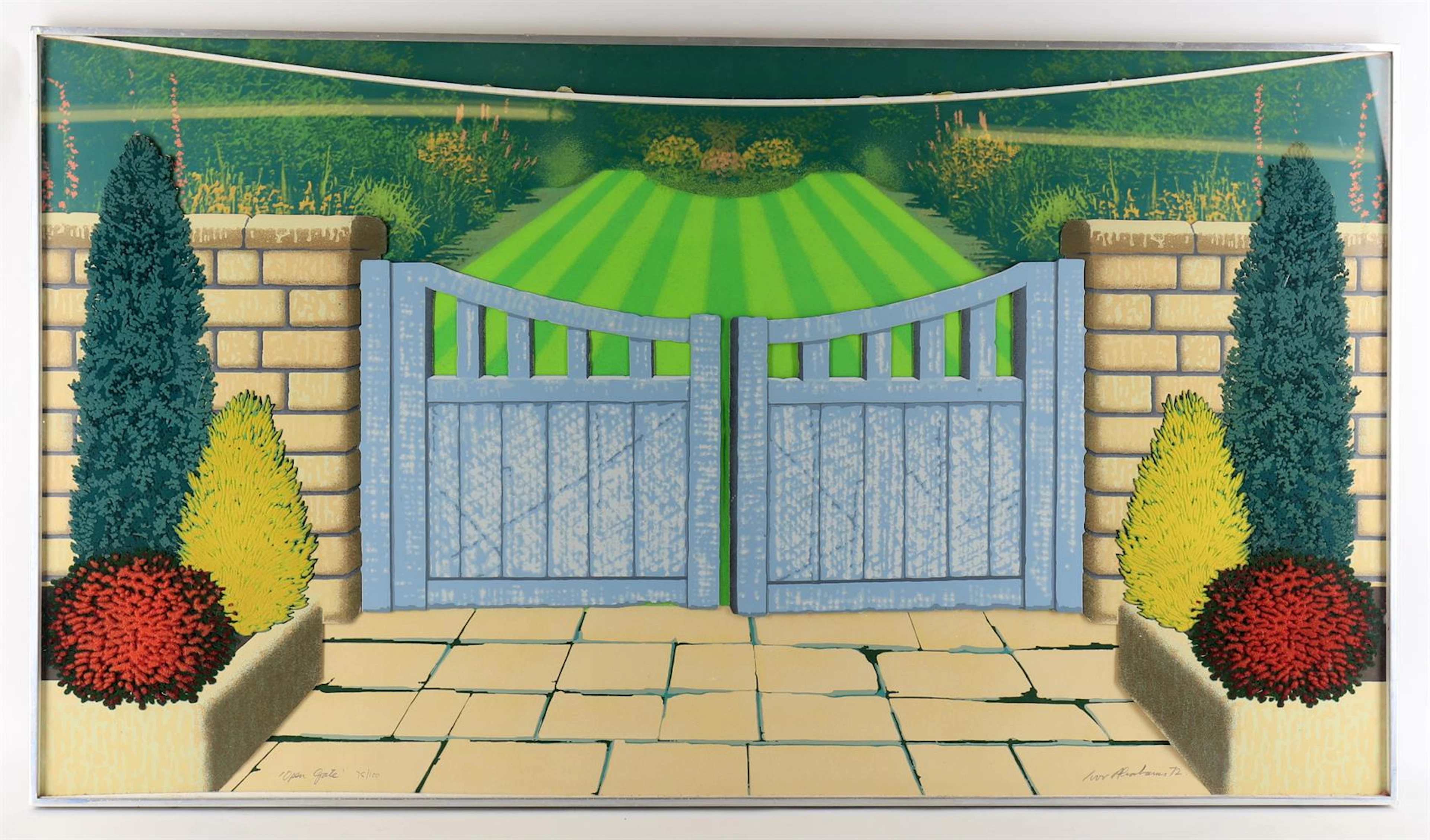 Ivor Abrahams (1935-) Open Gate