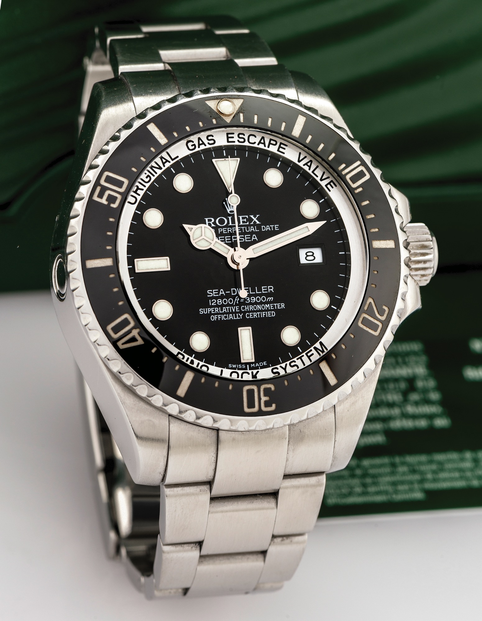 Auction price result for rolex sea-dweller 12800 ft 3900