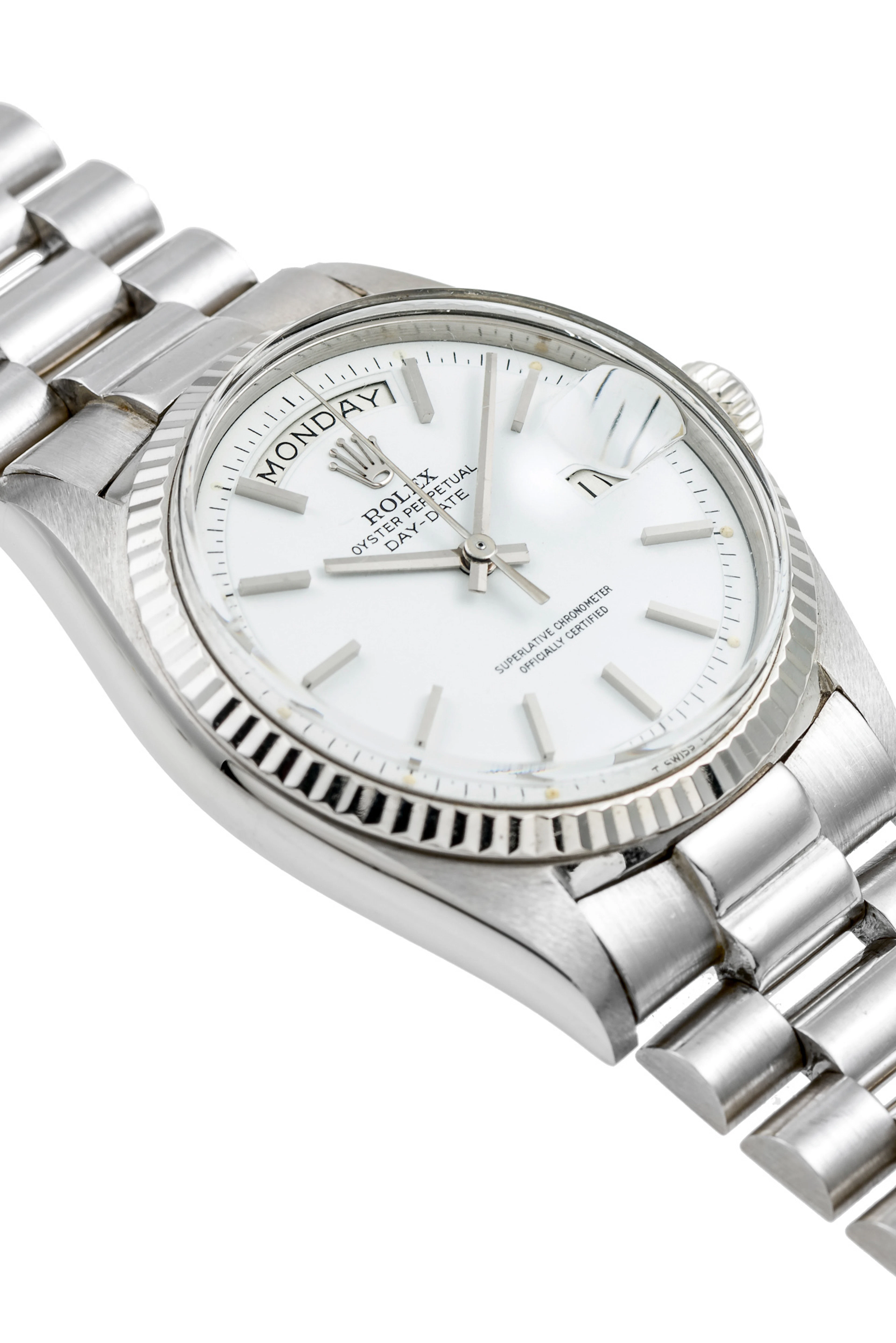 ROLEX DAY-DATE WHITE GOLD
