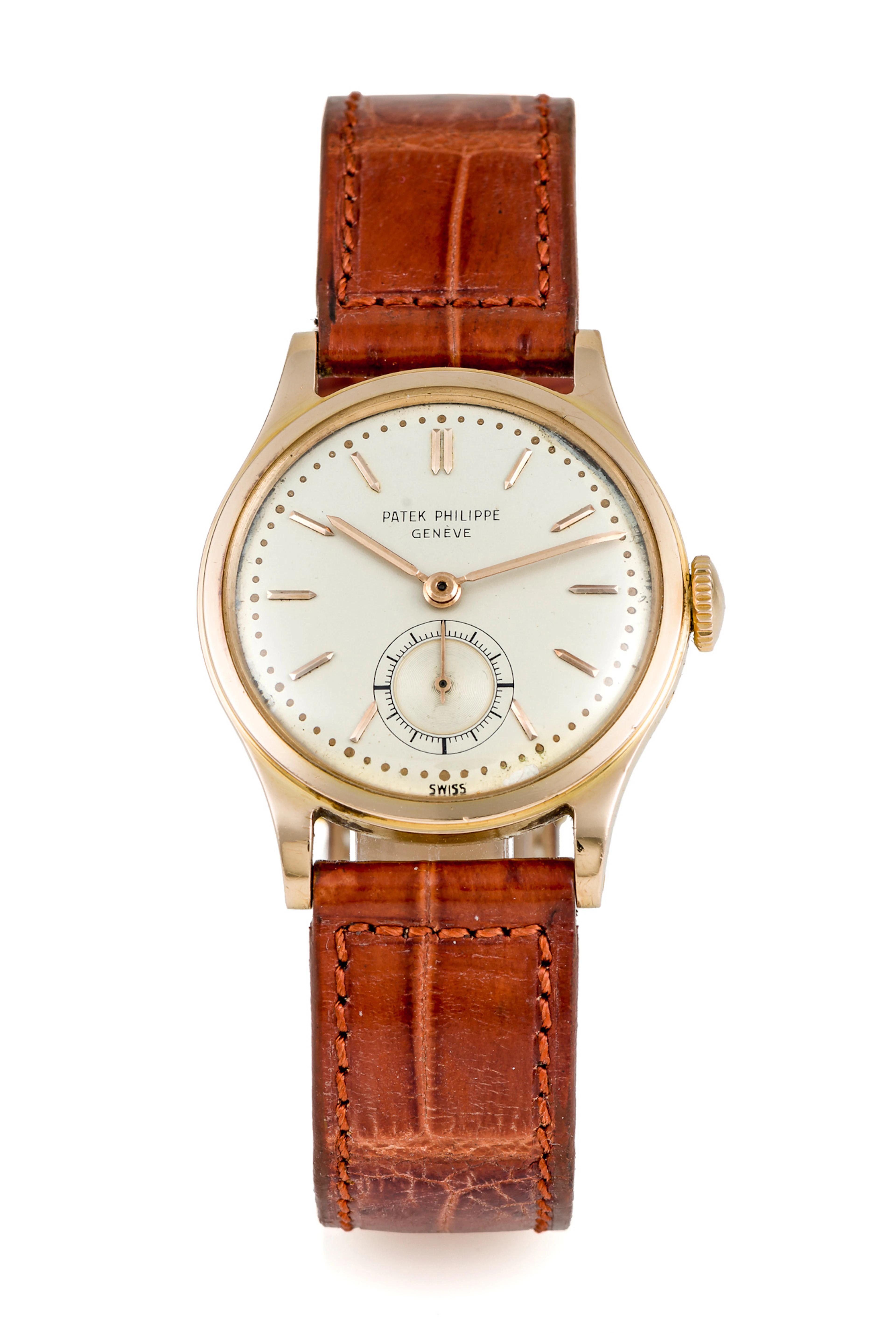 PATEK PHILIPPE, REF. 2451, WATERPROOF, PINK GOLD