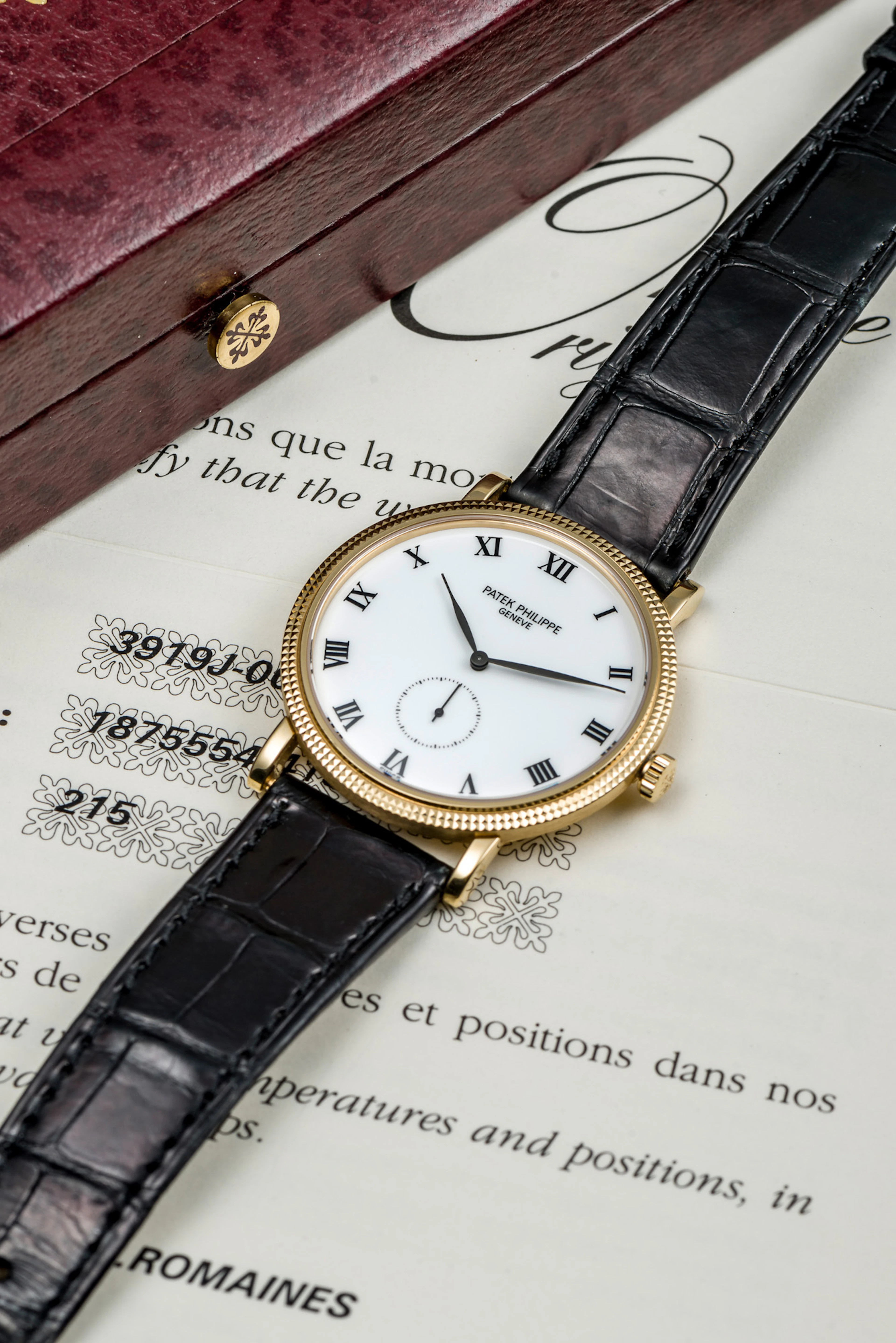 PATEK PHILIPPE, CALATRAVA, REF. 3919
