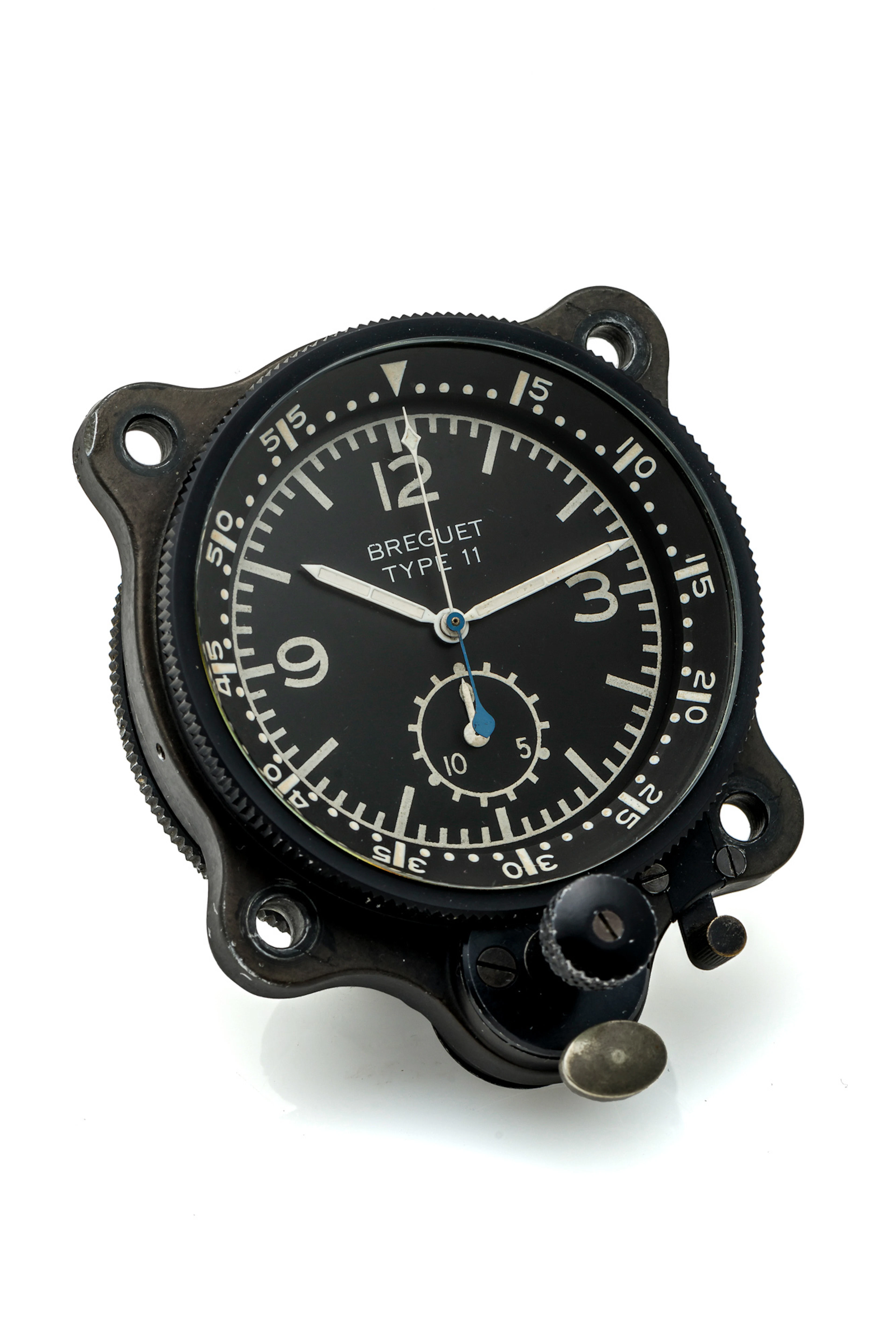 BREGUET, TYPE 11, DASHBOARD CHRONOGRAPH CLOCK