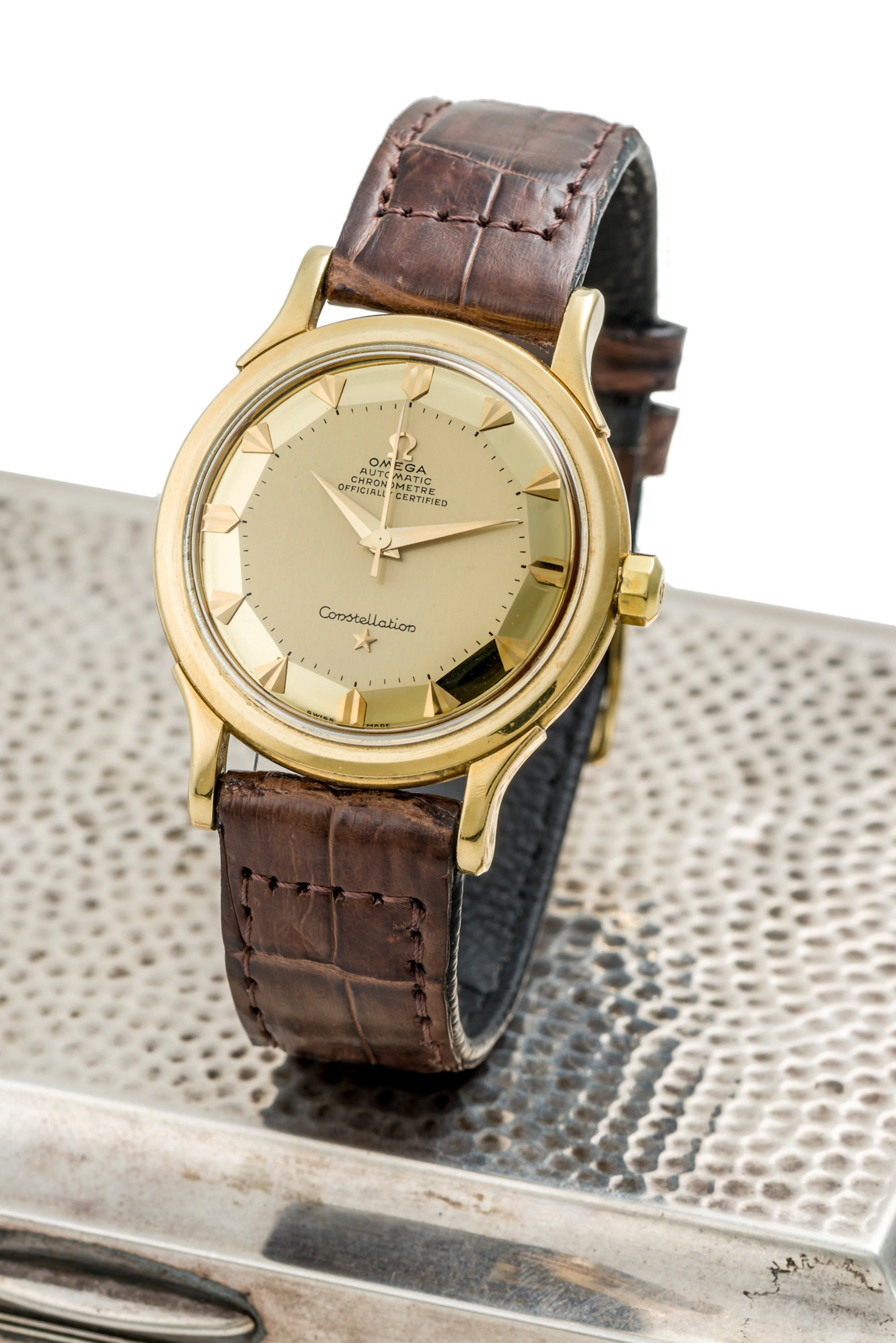 OMEGA, CONSTELLATION, YELLOW GOLD