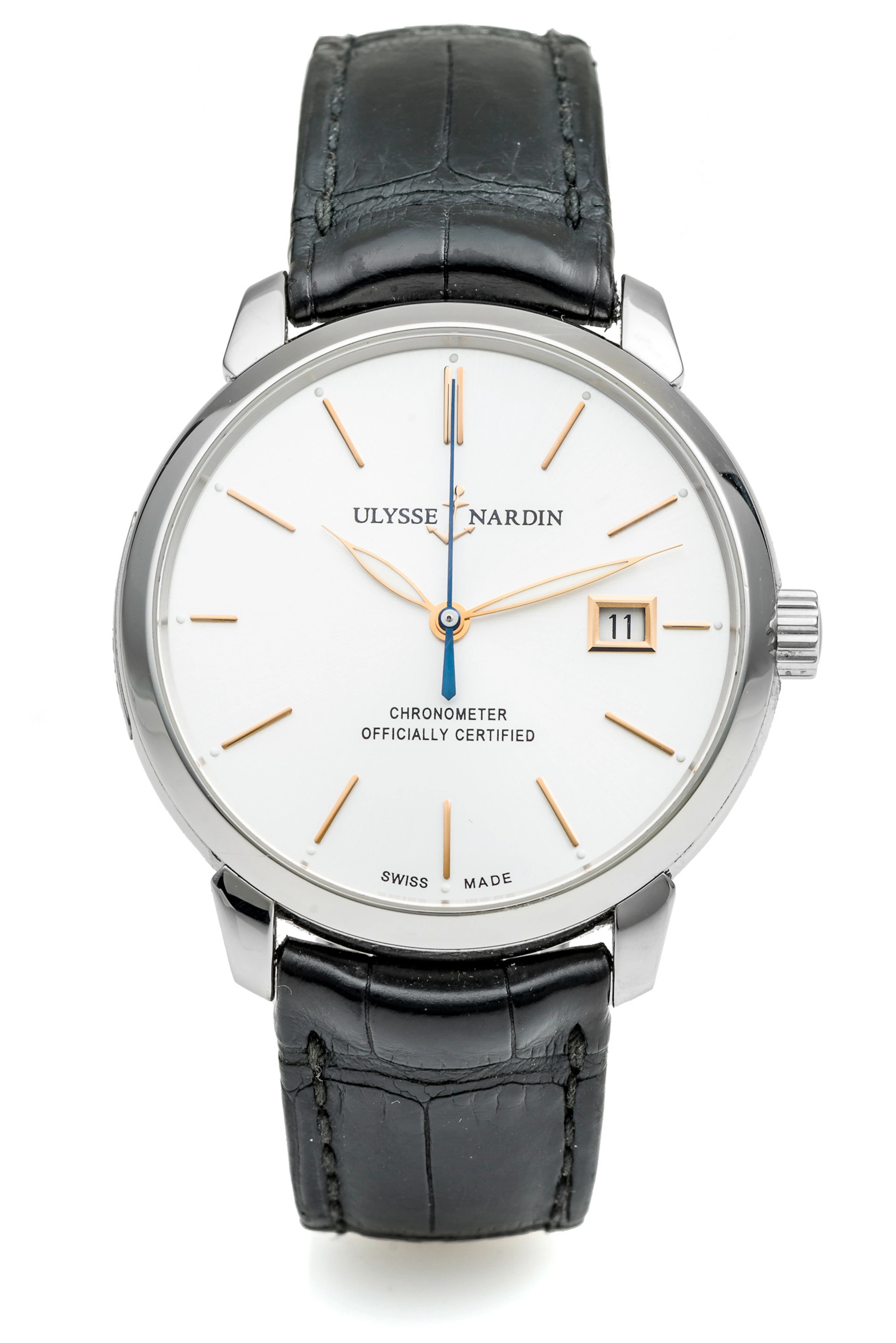 ULYSSE NARDIN, REF. 8153, CLASSIC CLASSICO, STEEL