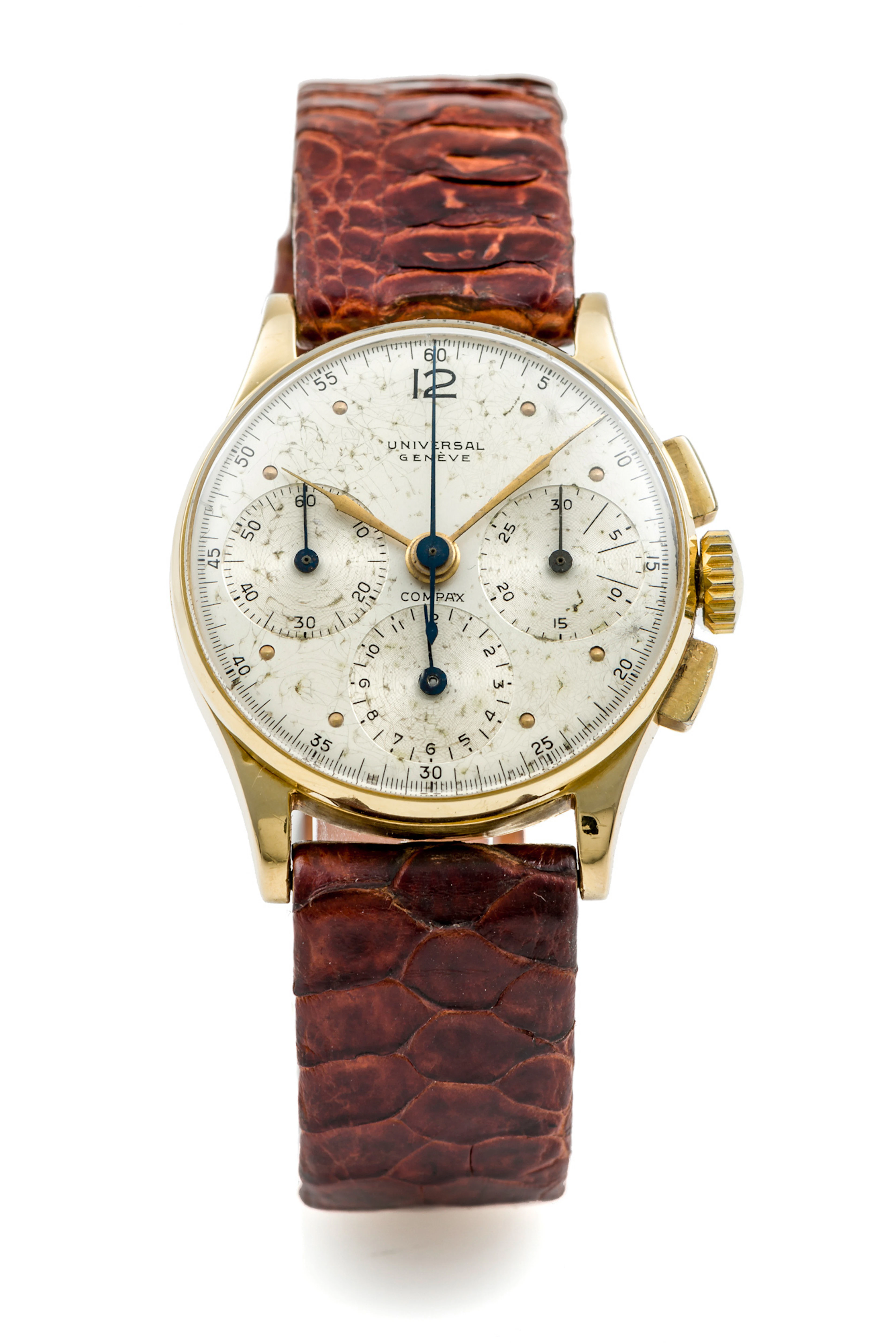 UNIVERSAL, COMPAX, BABY CHRONOGRAPH, GOLD