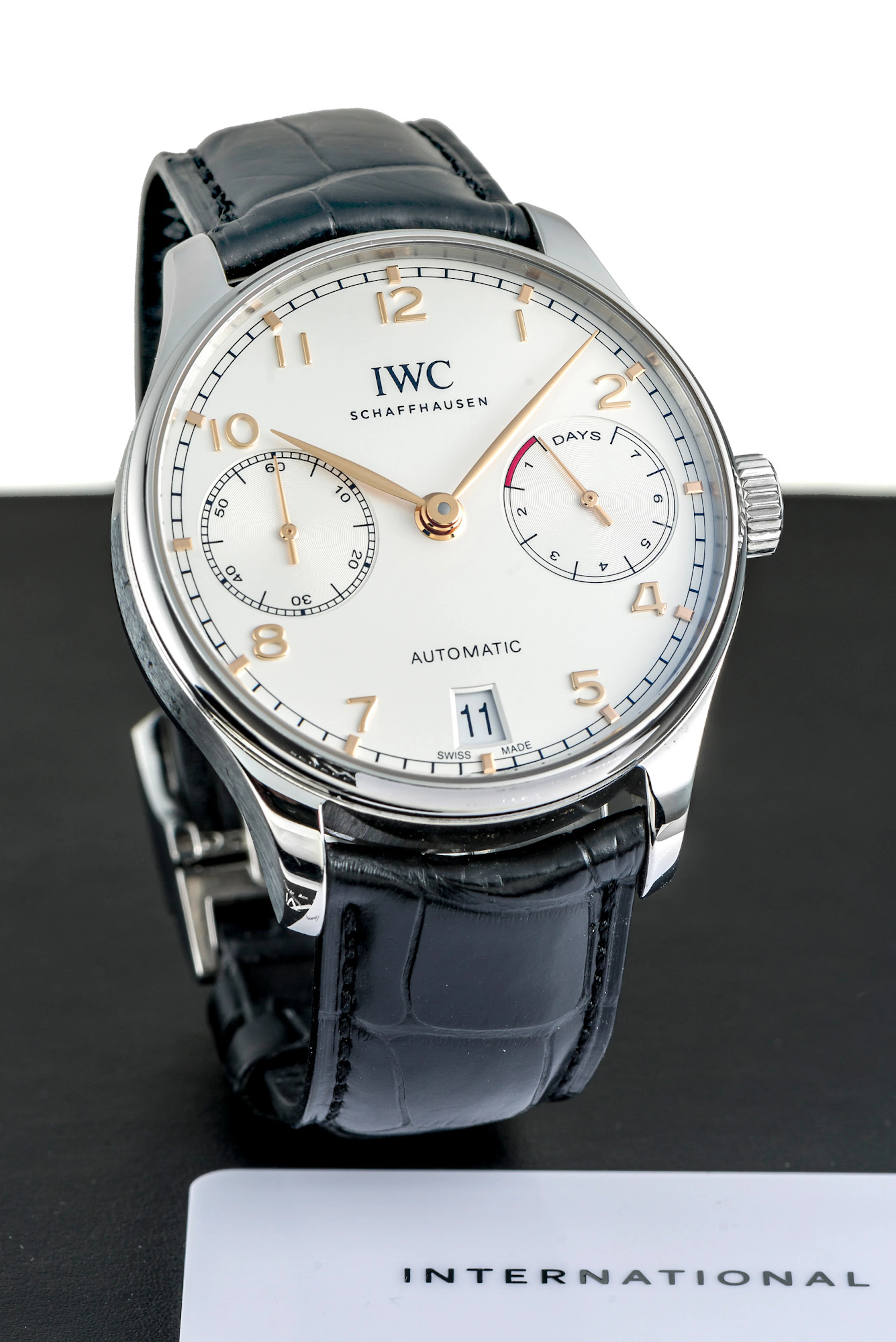 IWC, PORTUGUESE, 7 DAYS, STEEL