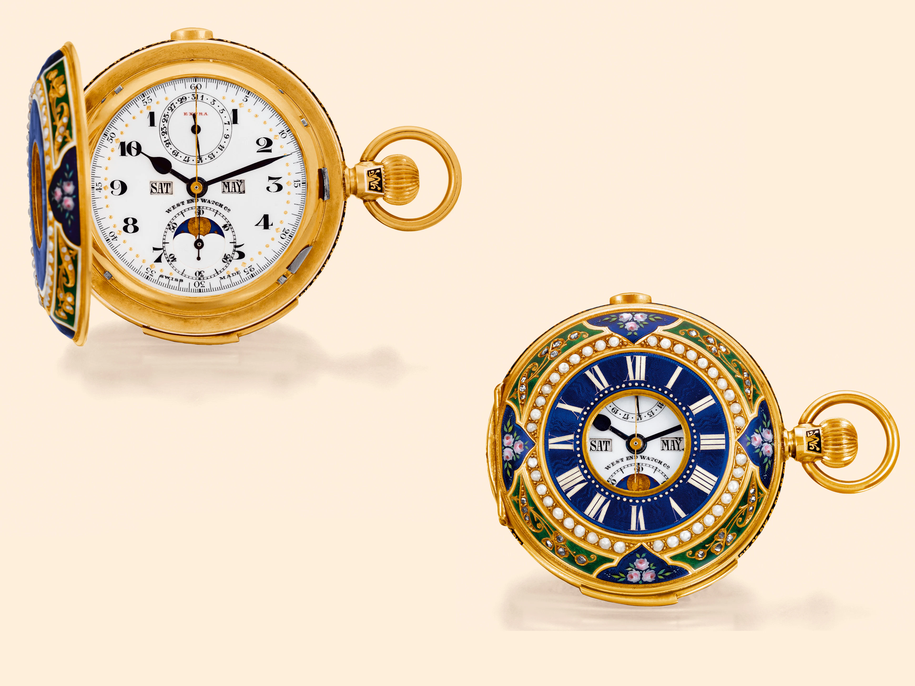 West End Watch Co., Genève, No. 441286, Extra. Made for the Indian market, circa 1910