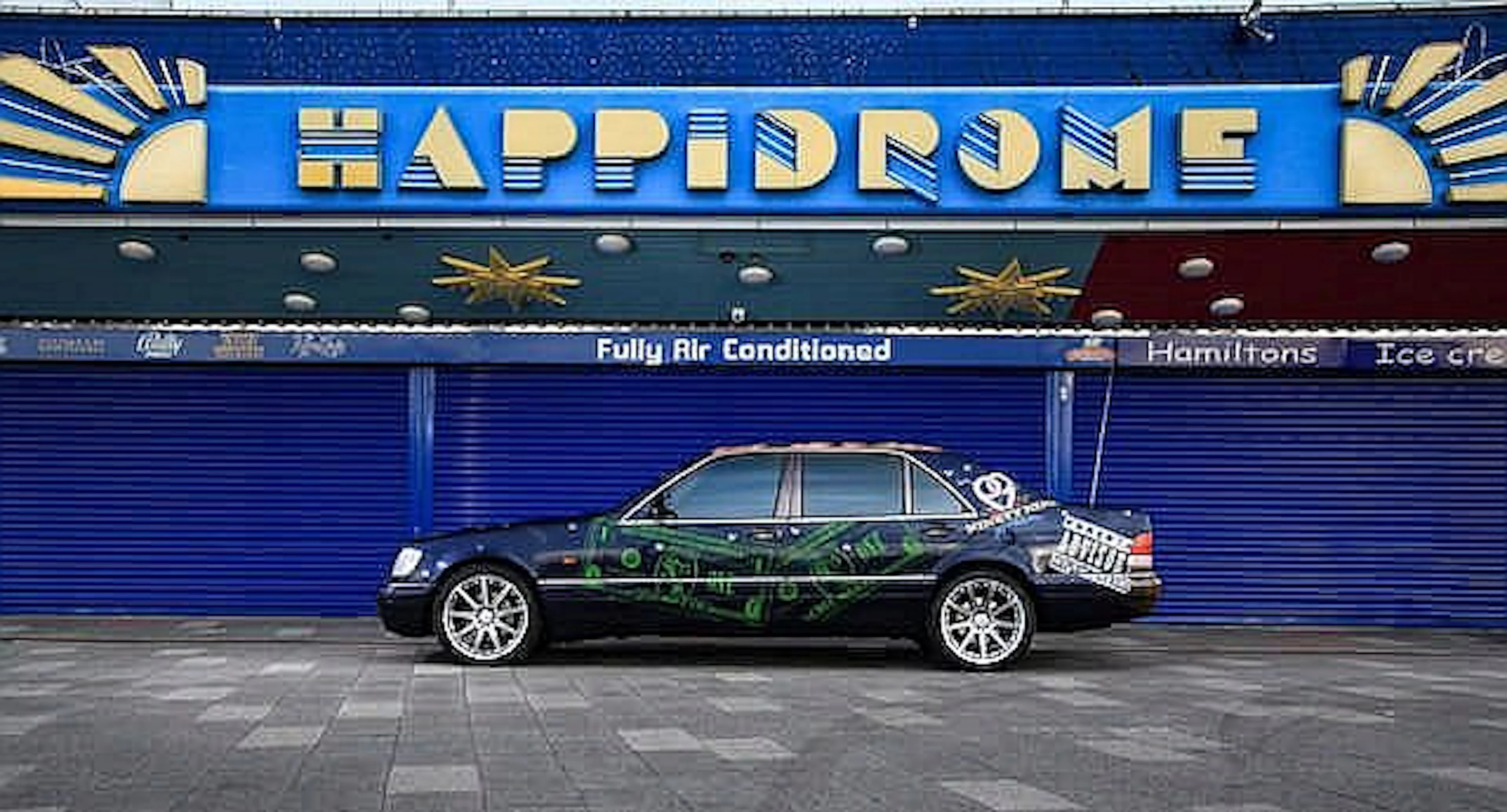 1994 Mercedes-Benz S 500 'Biggie Smalls Gangster Rapper' by Paul Karslake FRSA