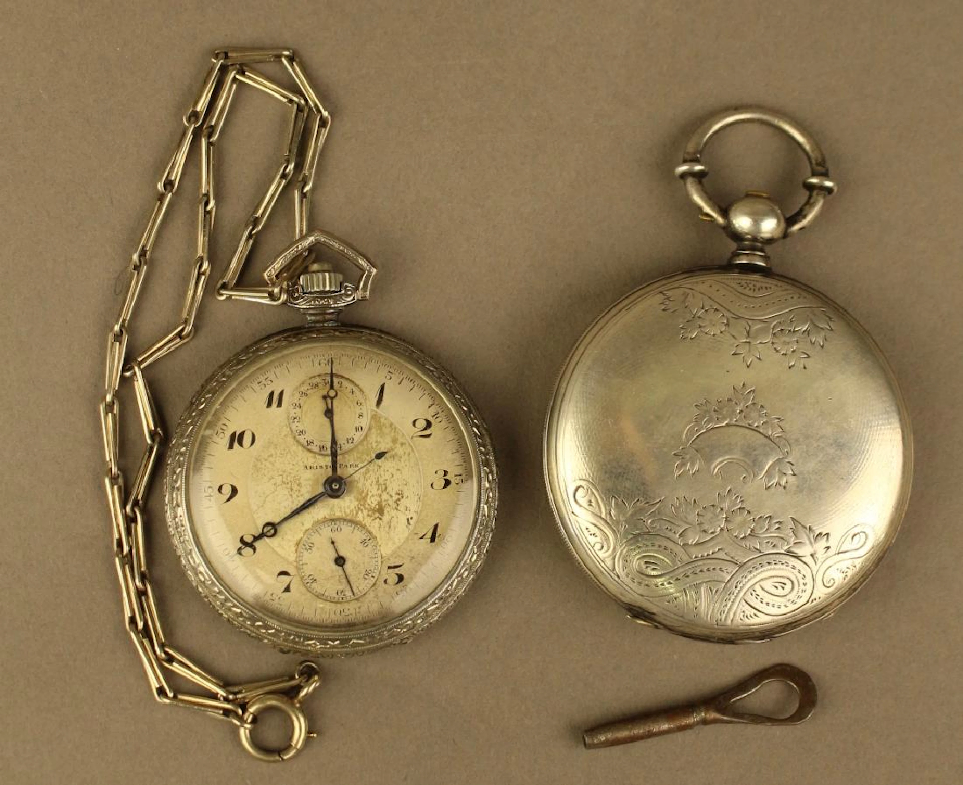 Two Silver Pocket Watches