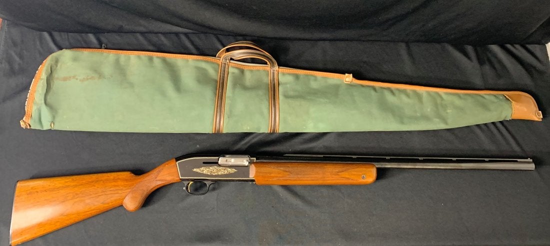 Browning Double Automatic 12 Gauge Shotgun Engraved