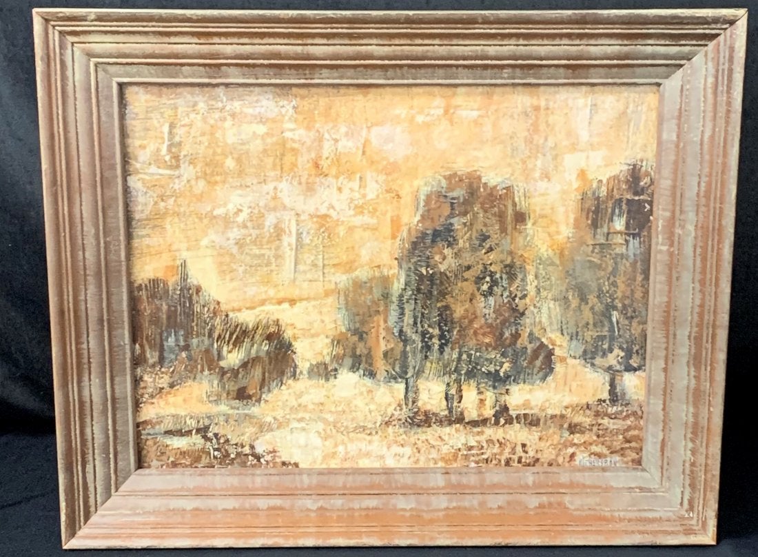 Robert Witherspoon Oil on Board Painting - Landscape