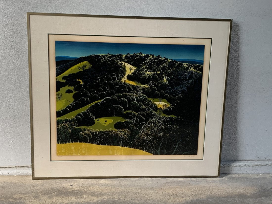Eyvind Earle "Santa Ynez" Lithograph 215/275