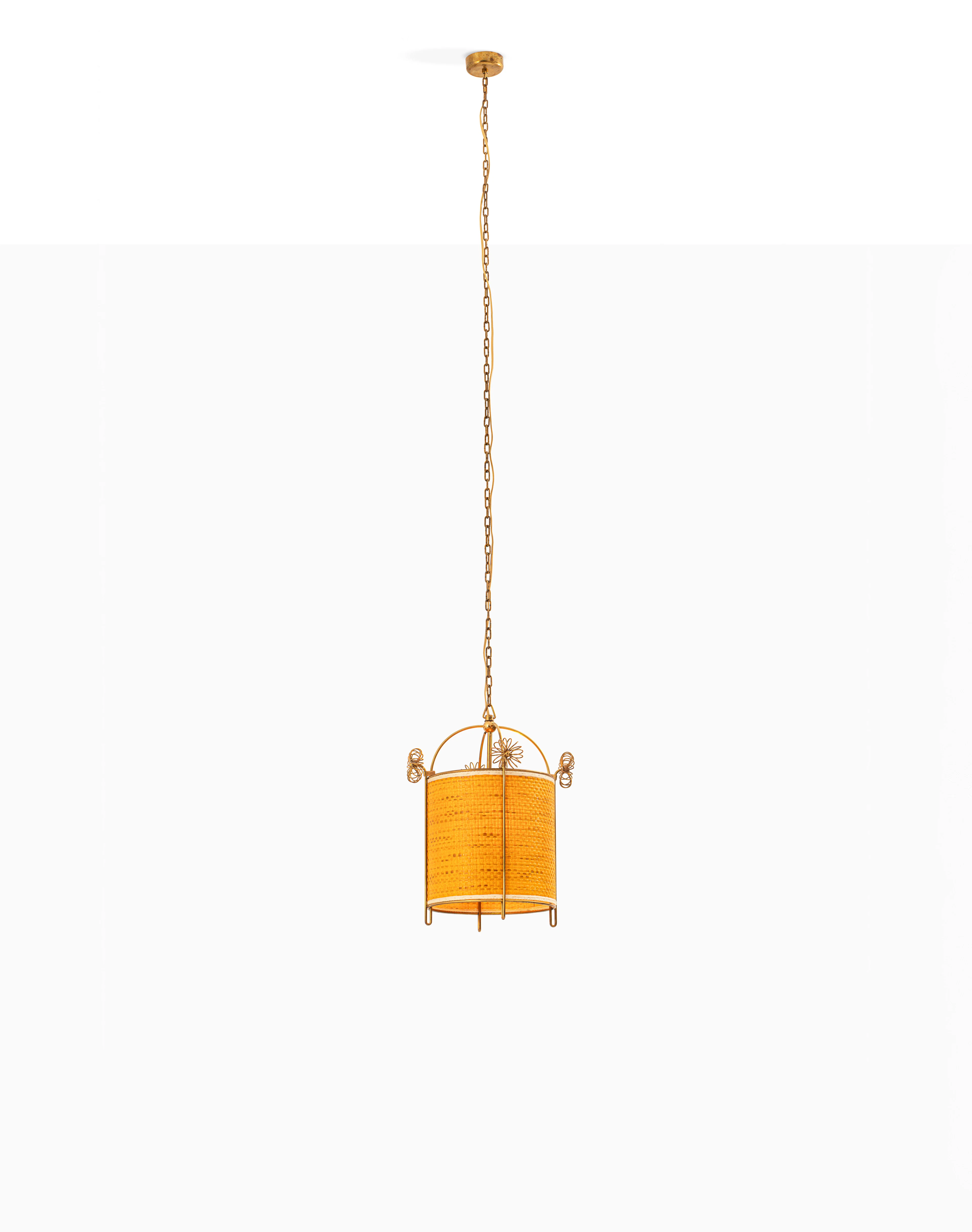 Paavo Tynell (1890-1973) – Rare pendant light by Idman...