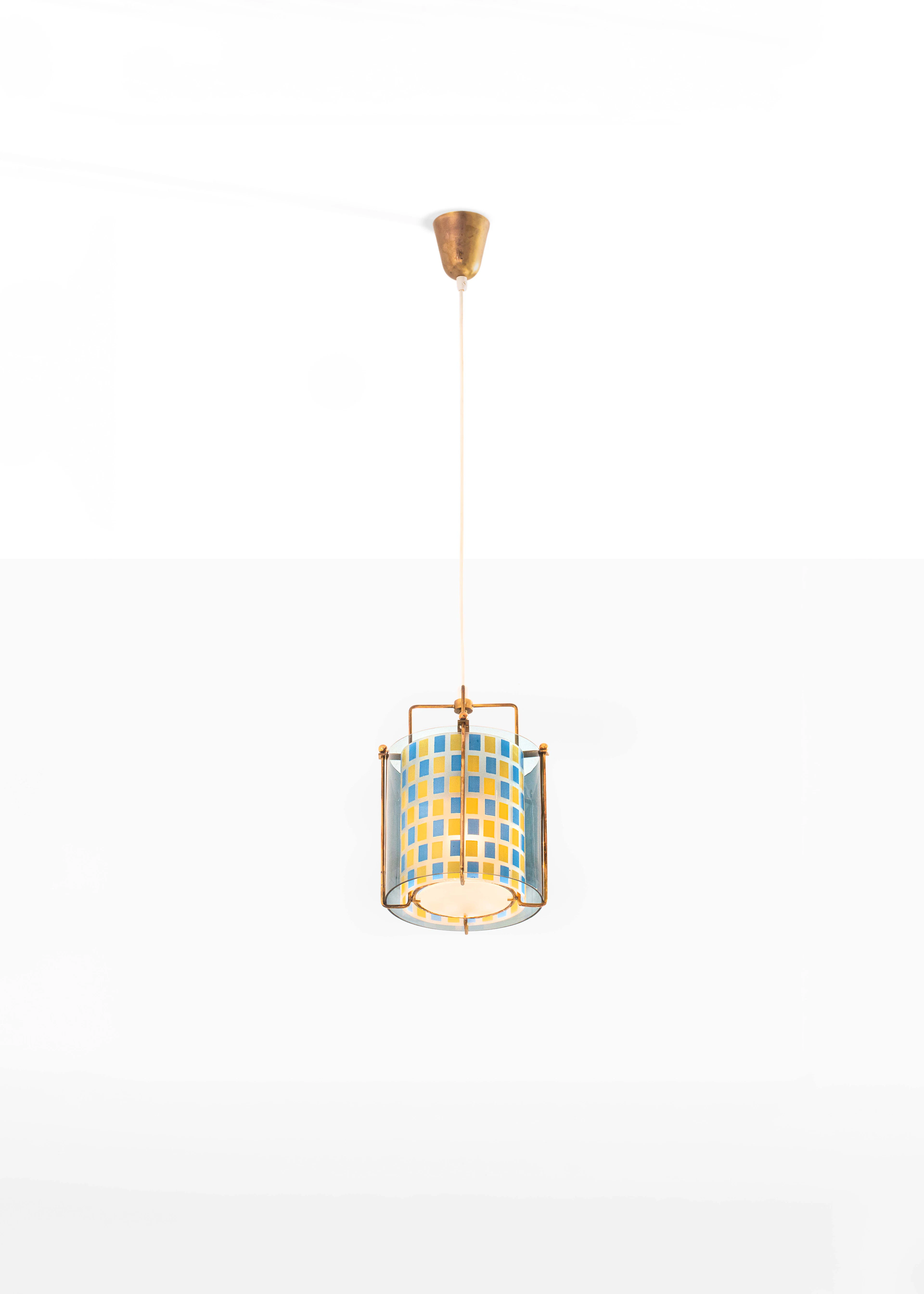 Paavo Tynell (1890-1973) – Rare pendant light by Idman...