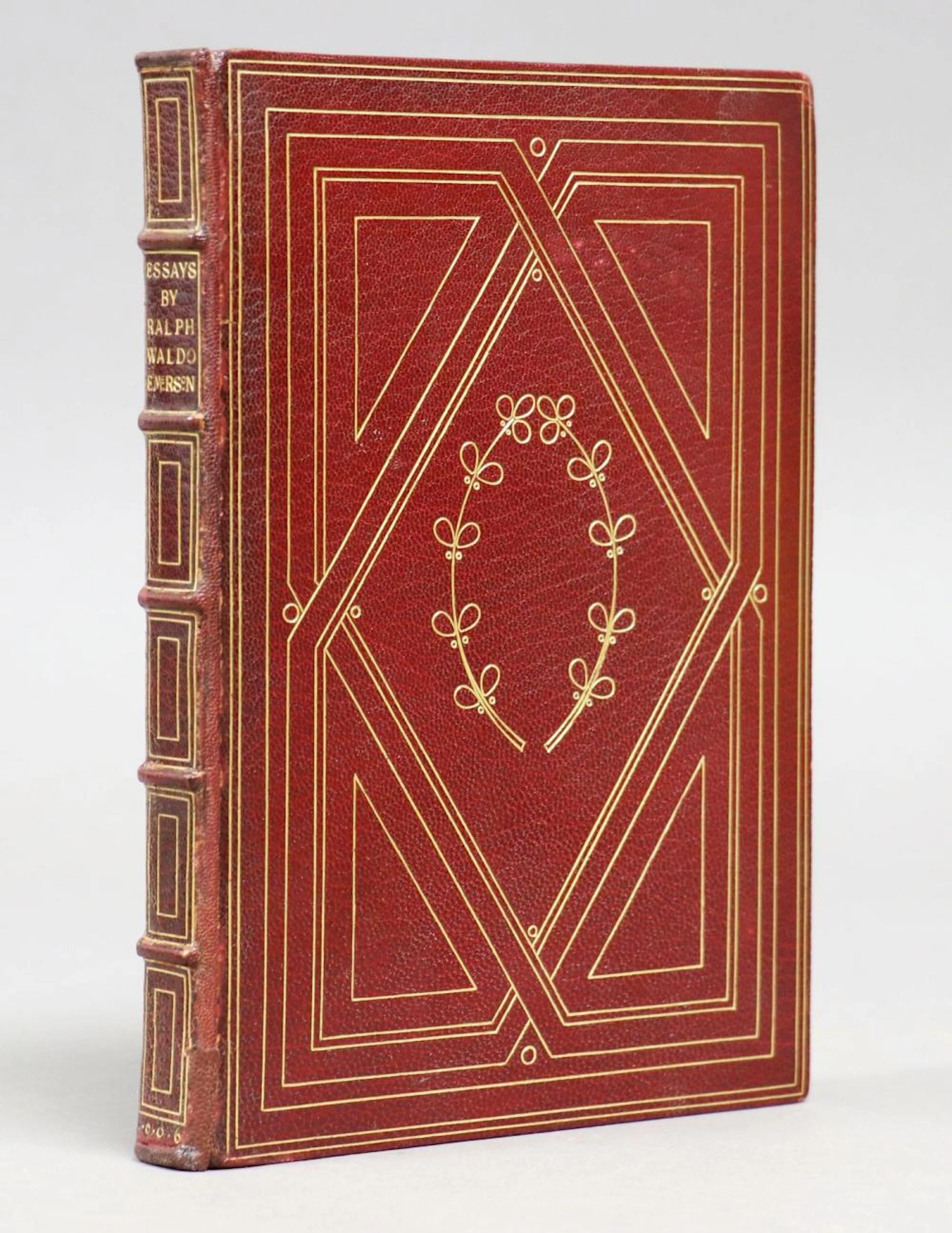 Doves Press Binding, Emerson's Essays