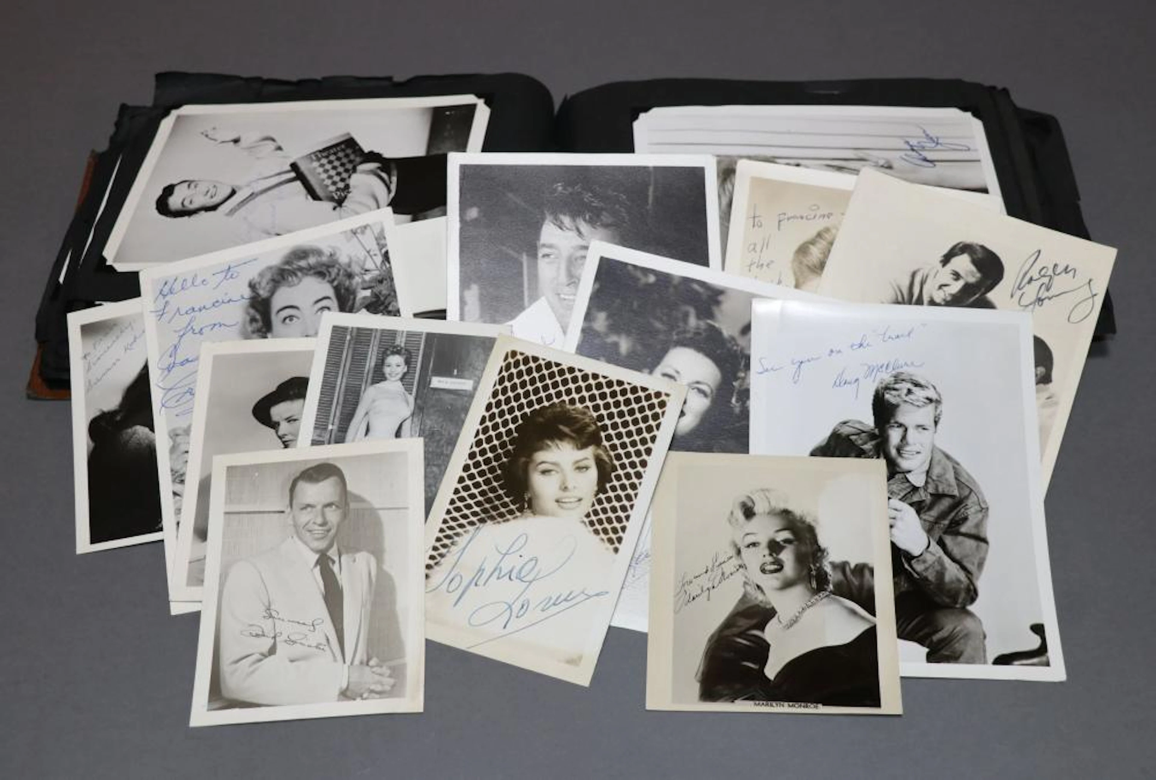 Large Archive of Celebrity Photos, Signatures