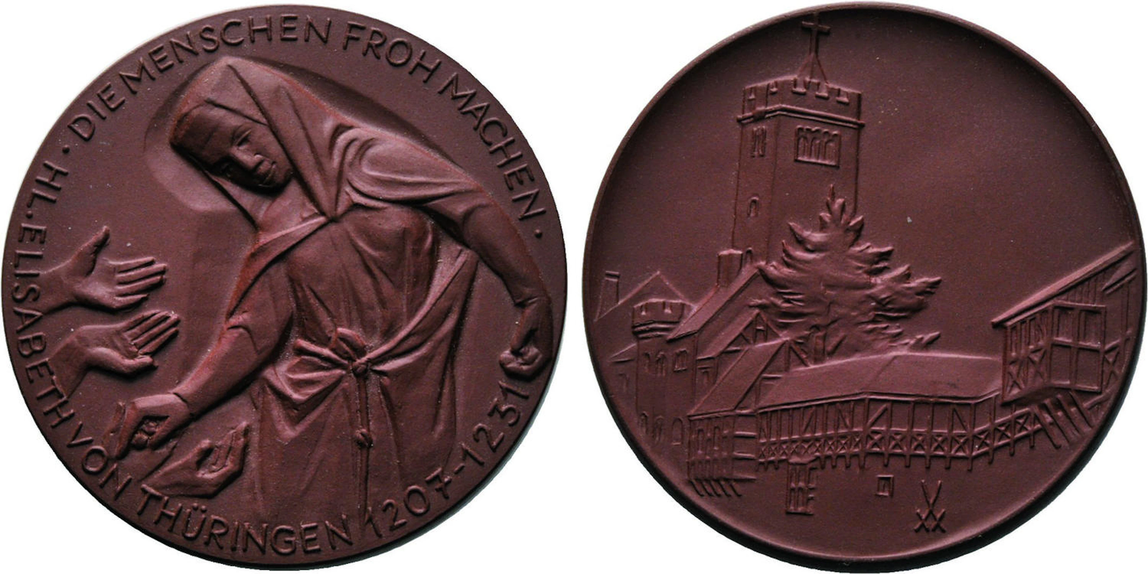 Porzellanmedaillen - Medaillen der Meißner Porzellanmanufaktur