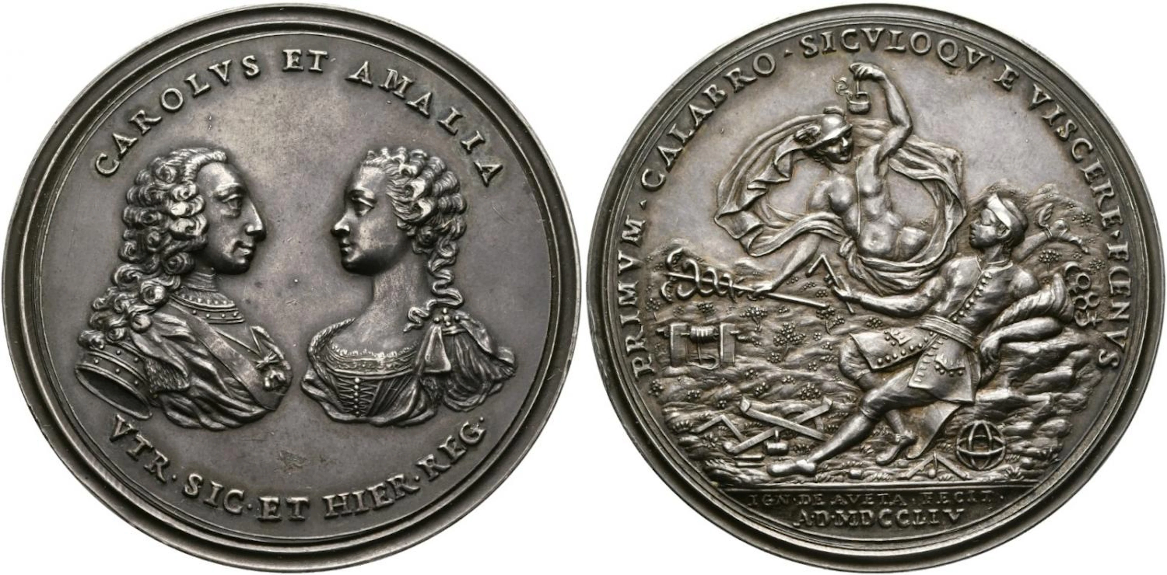 ITALIEN - Neapel - Sizilien - Karl V.(III.)von 1735-1759