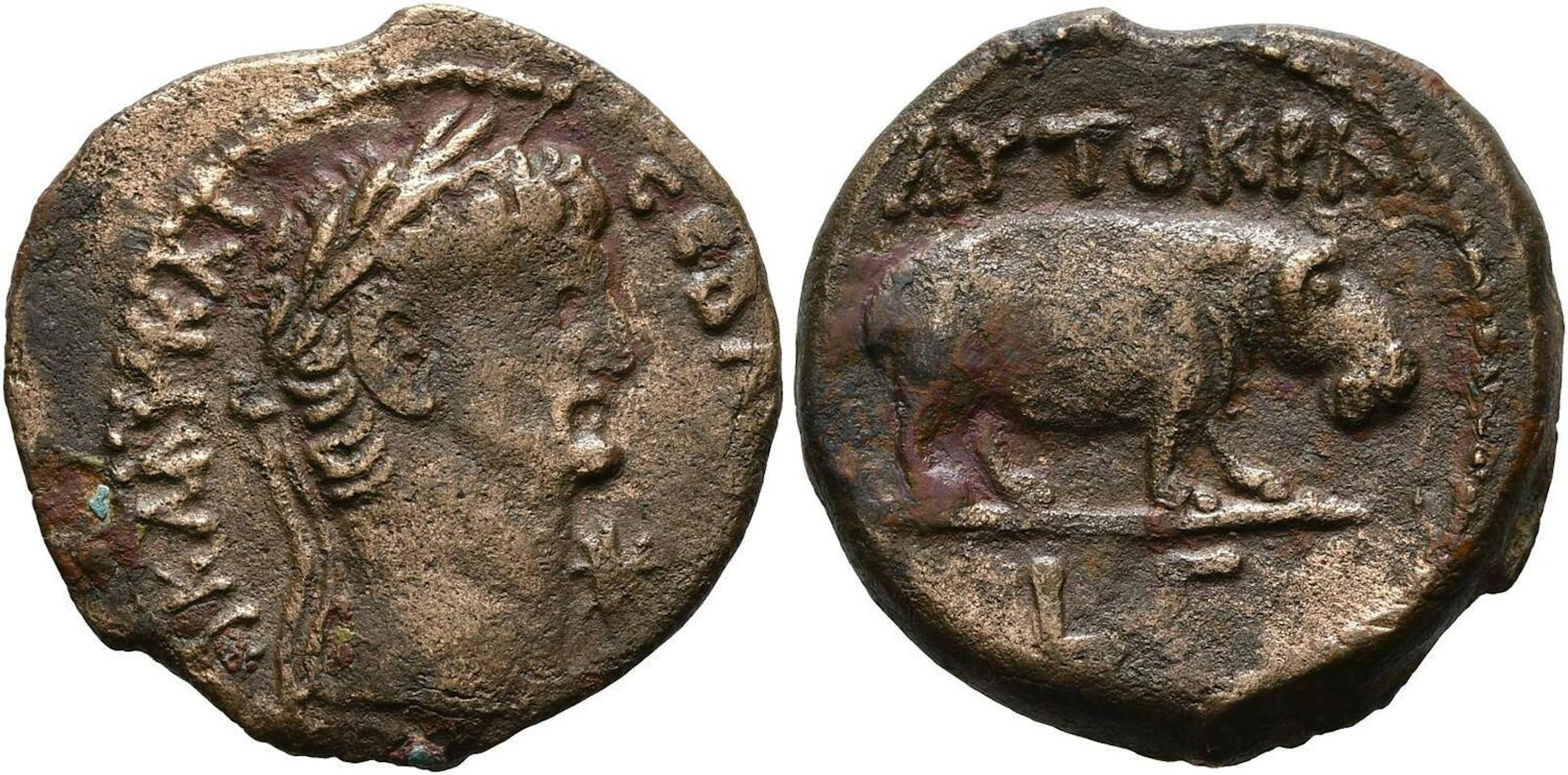 AEGYPTUS. Alexandria. Claudius I. (41-54 n. Chr.).