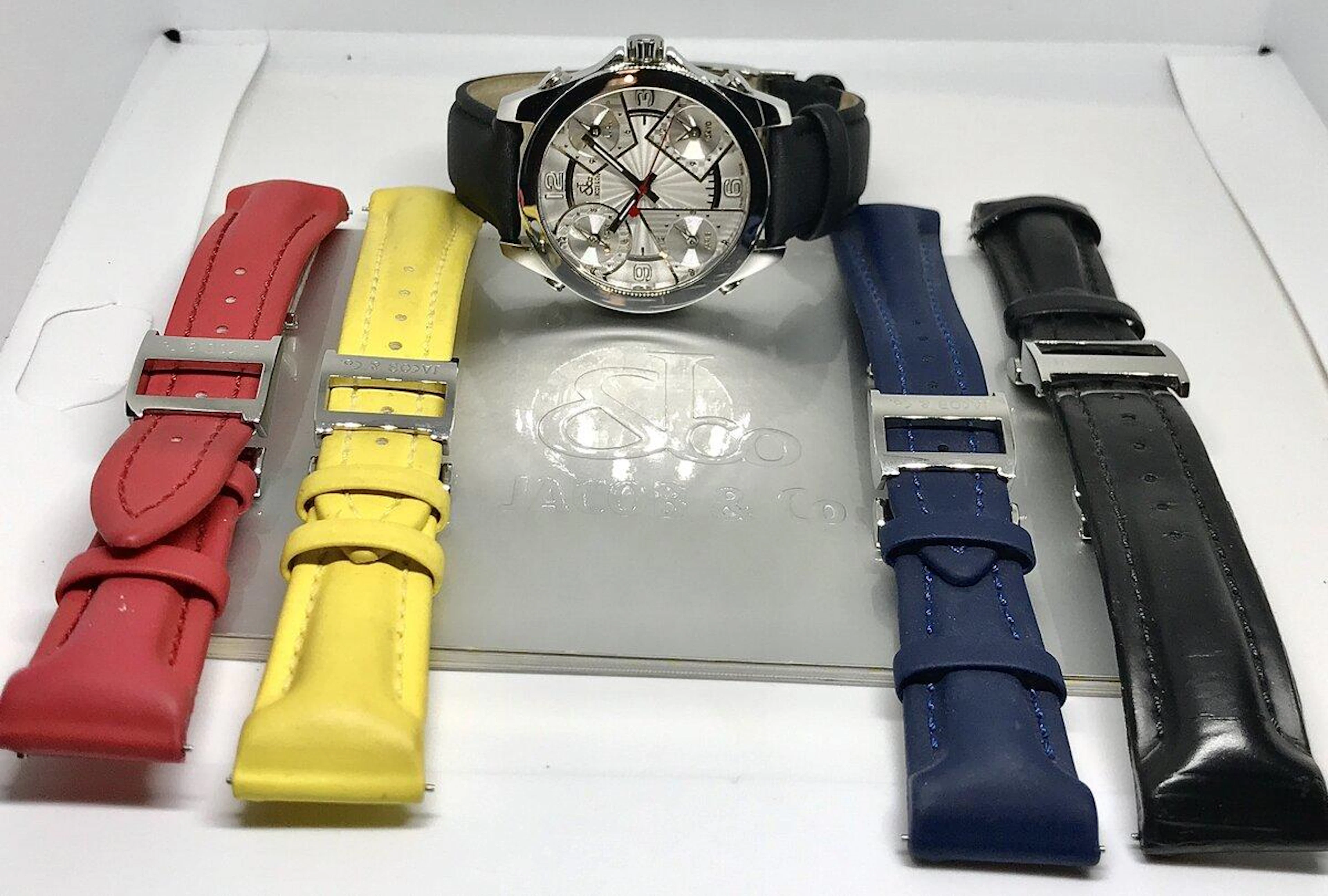 Jacob&Co 5 TimeZones with color straps