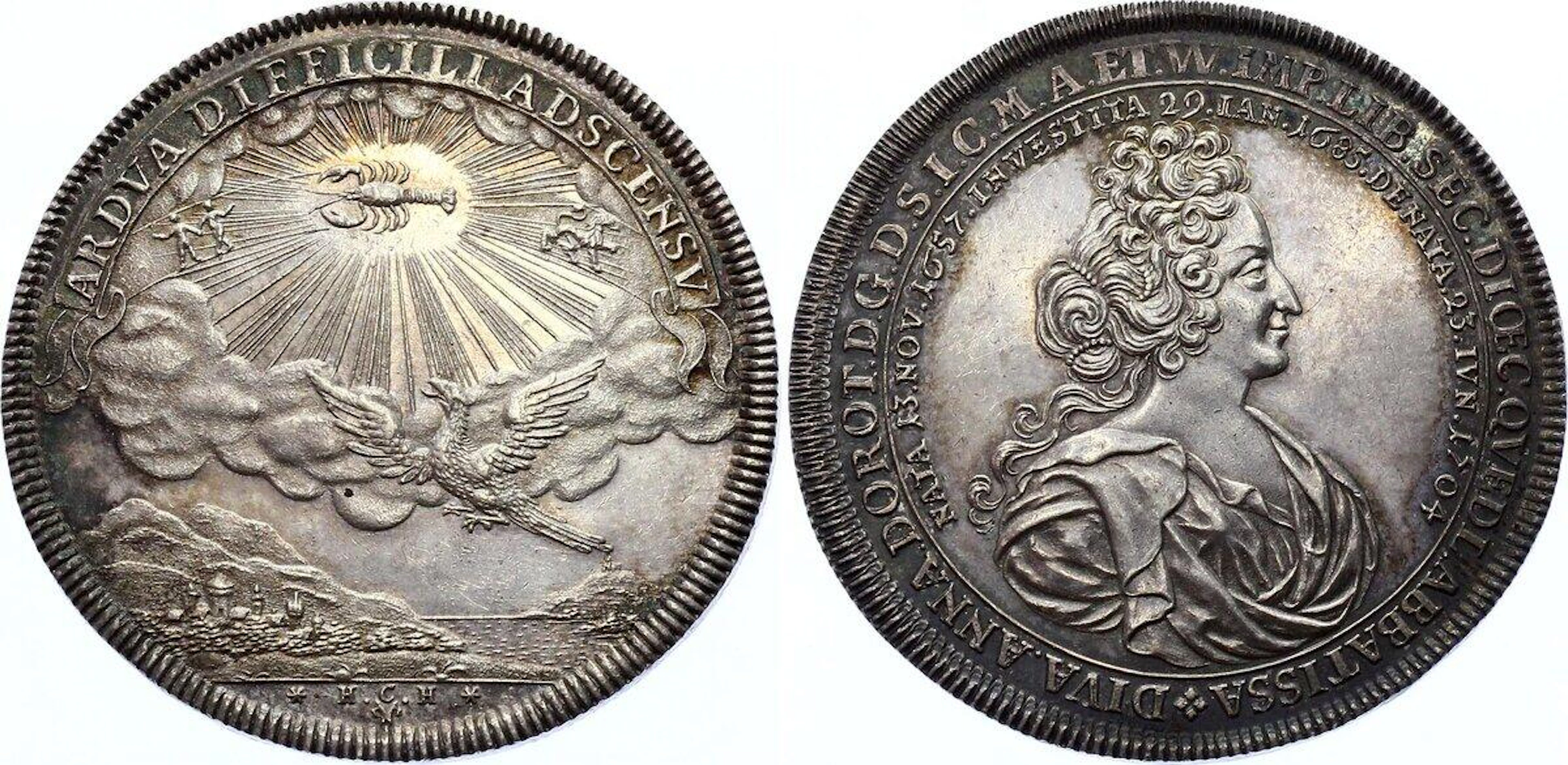 German States Saxe-Weimar 1 Thaler 1704