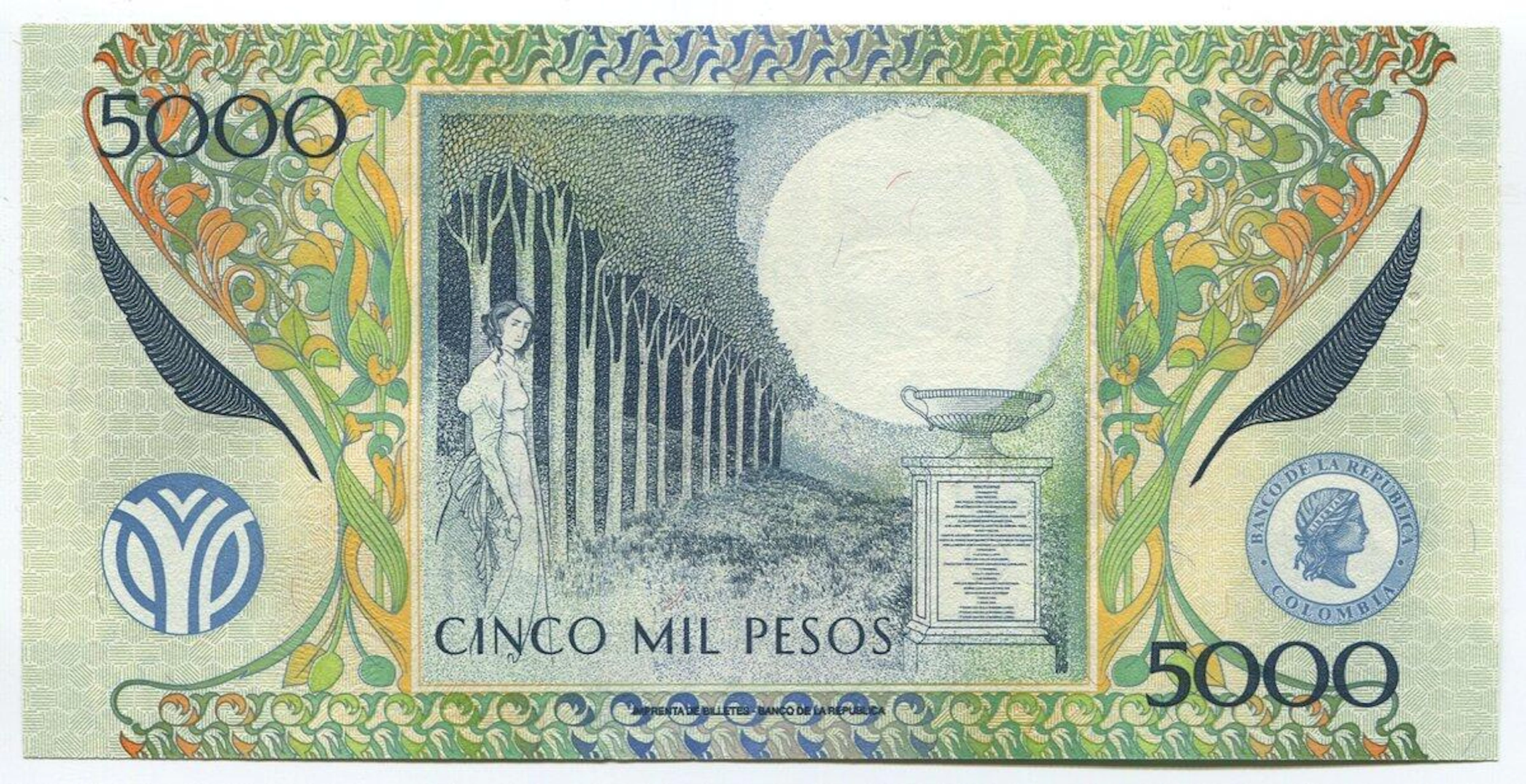 Colombia 5000 Pesos 2013