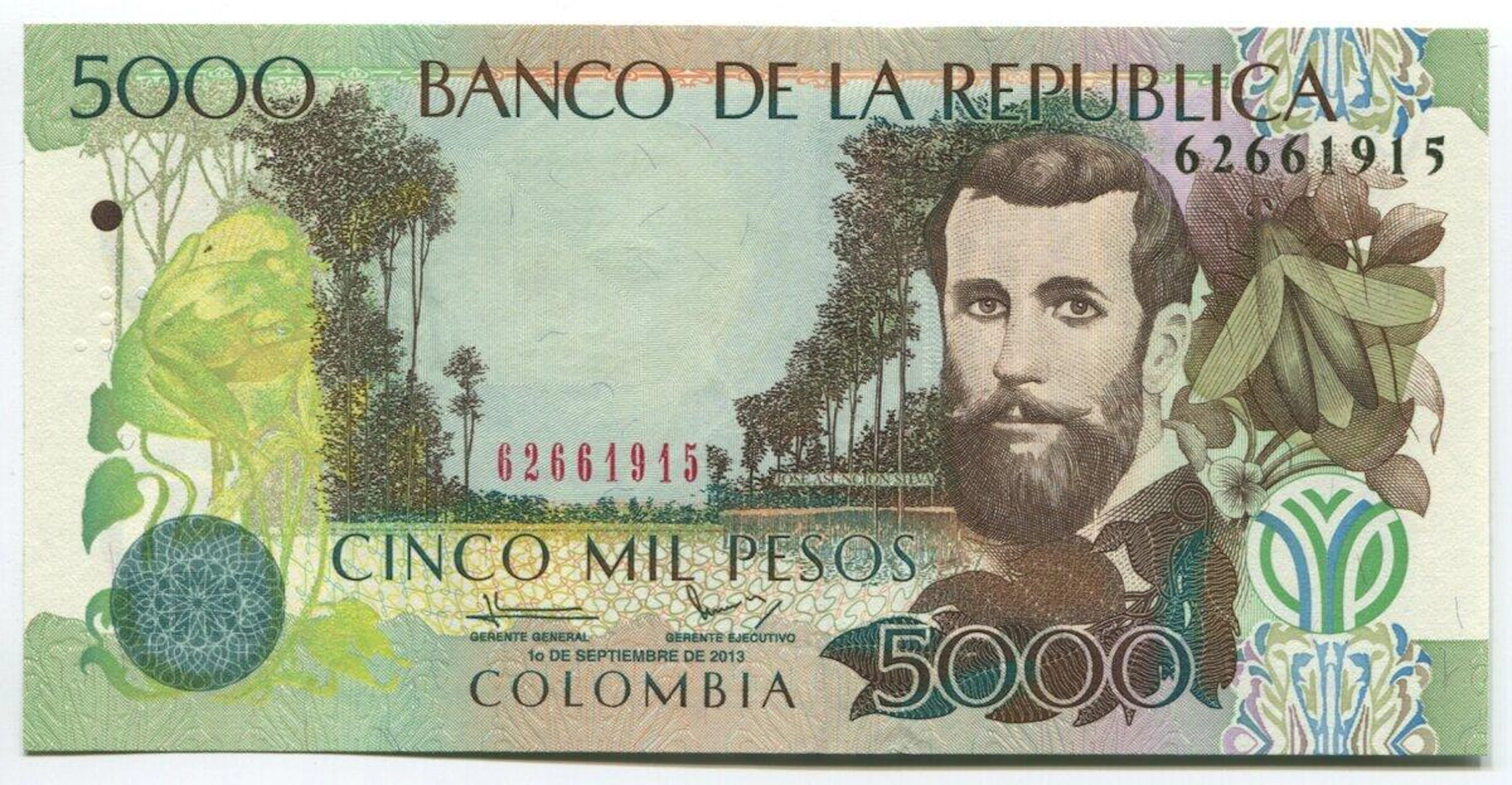 Colombia 5000 Pesos 2013