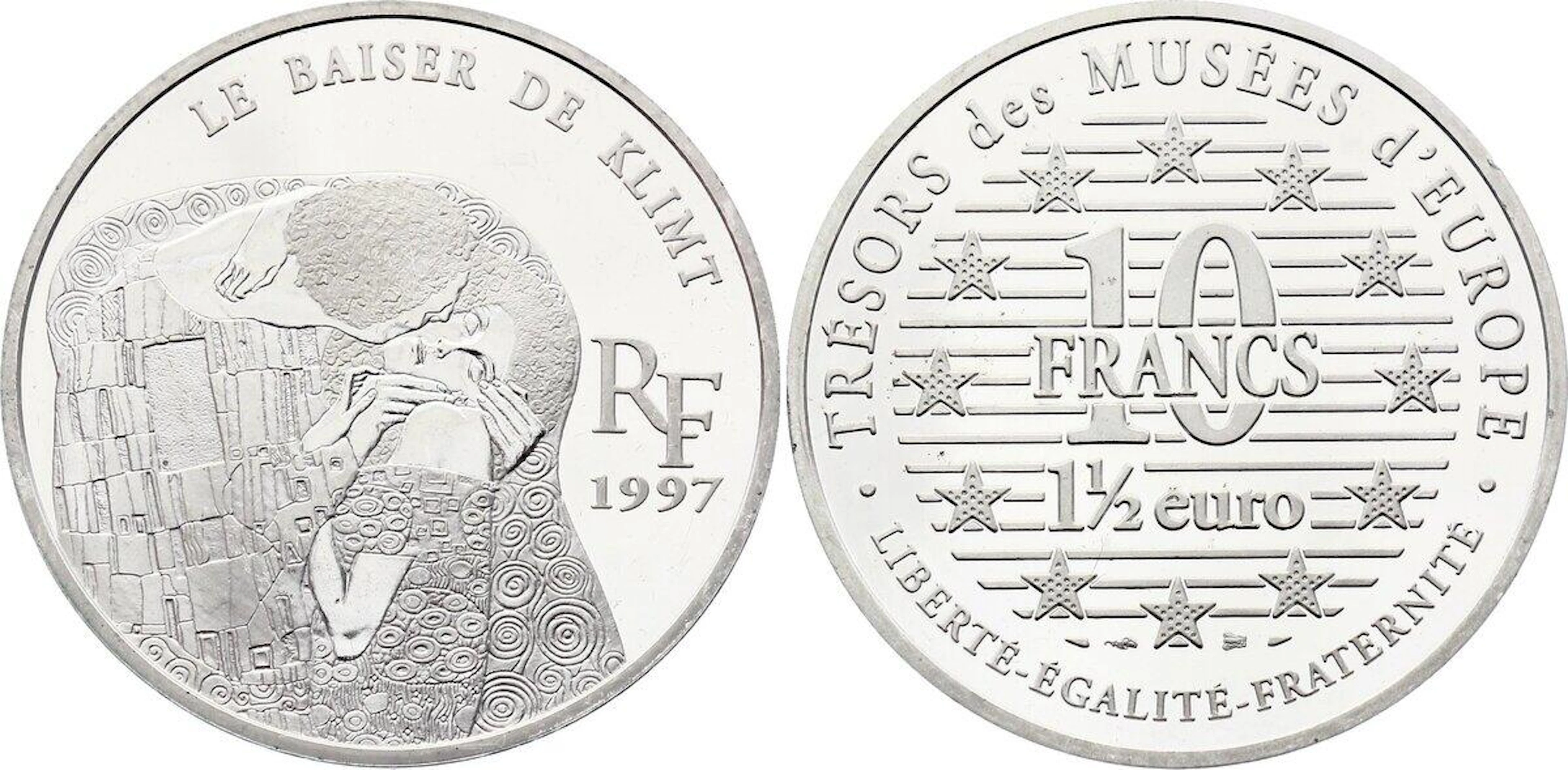 France 10 Francs / 1-1/2 Euro 1997