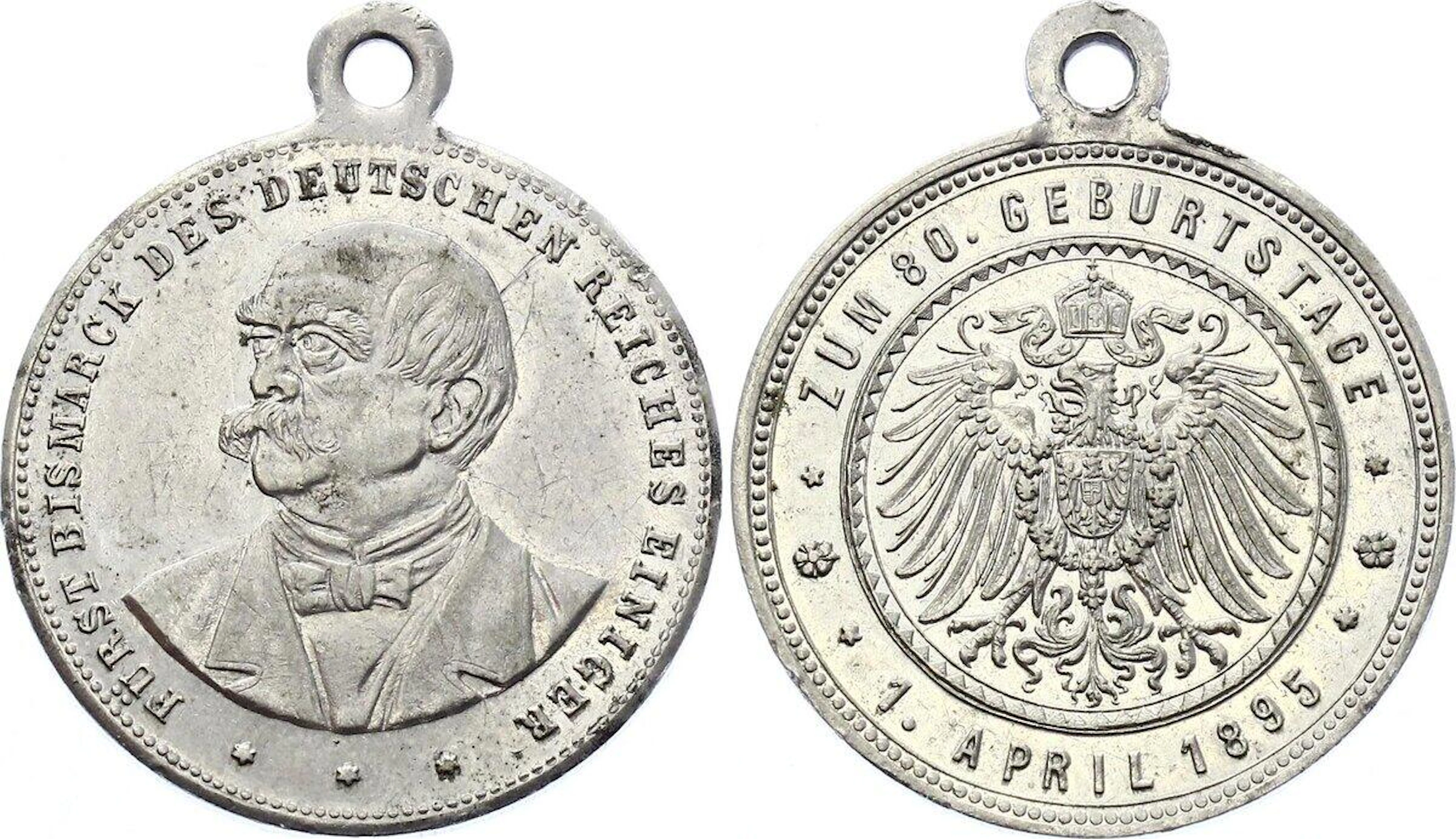 Germany - Empire Bismarck Silver Medal 1895