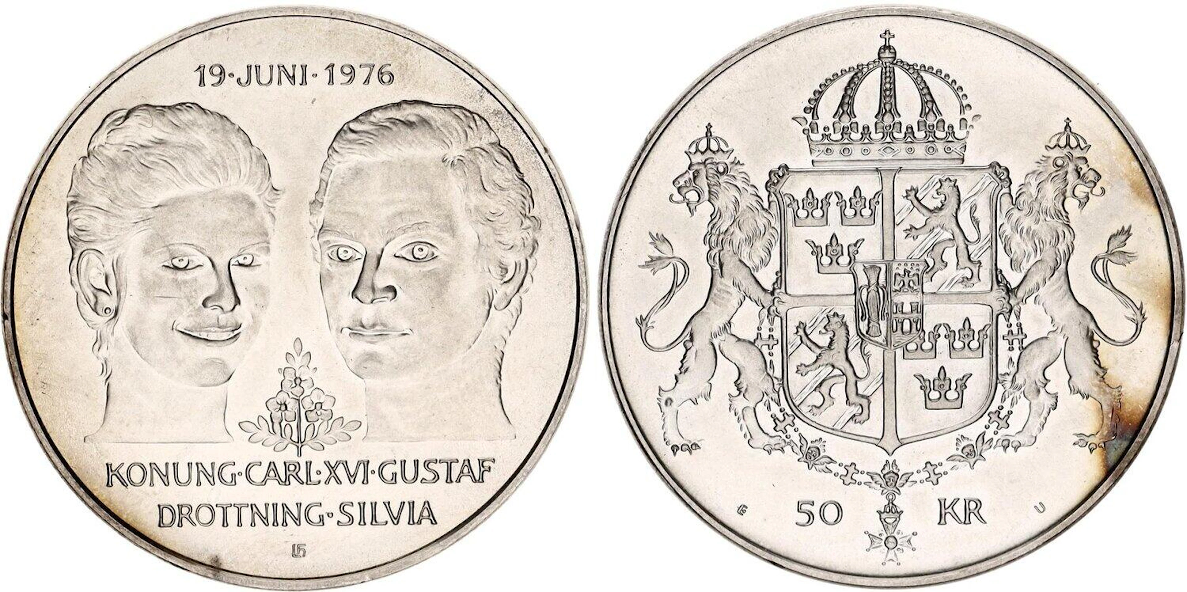 Sweden 50 Kronor 1976